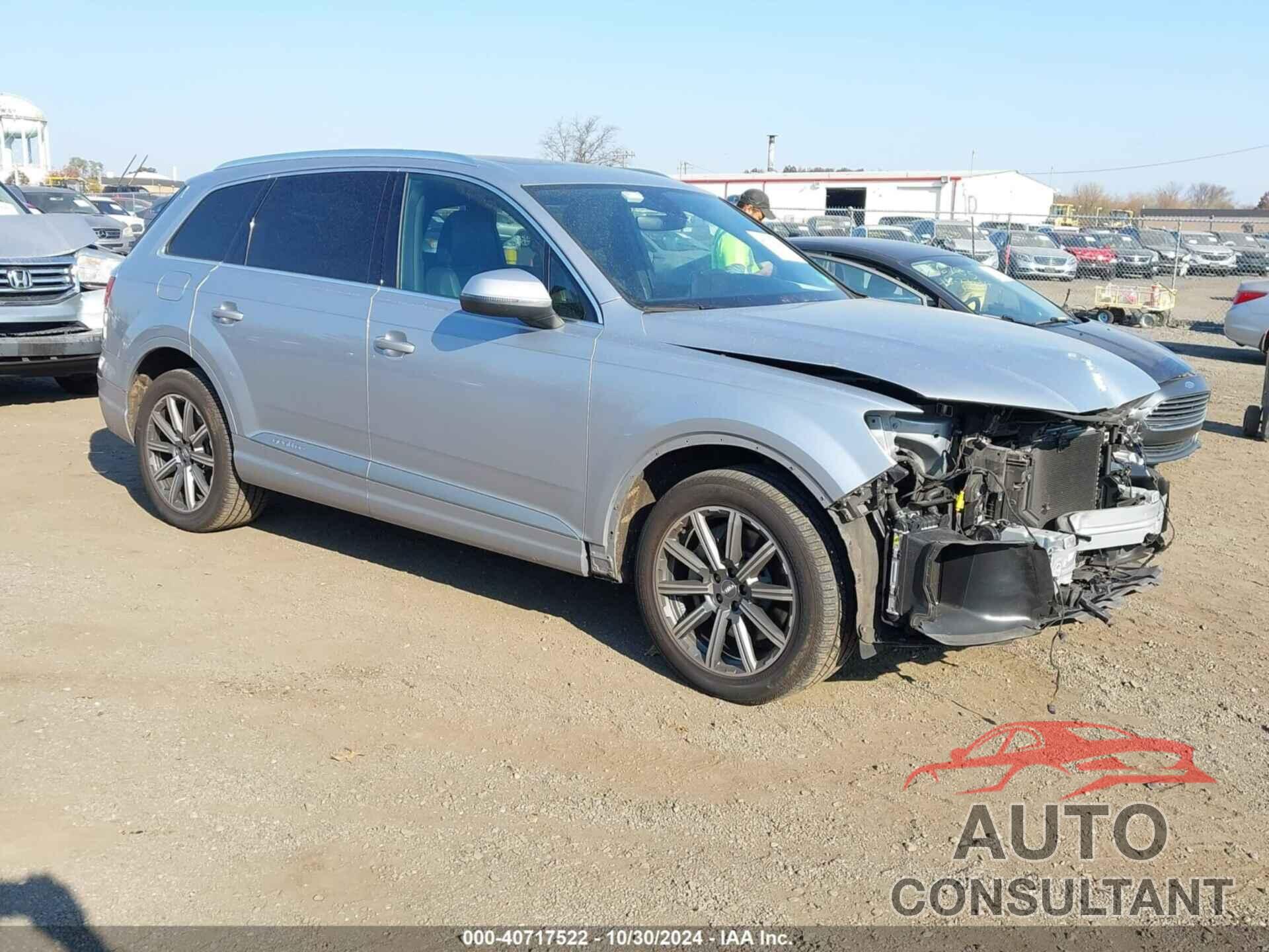 AUDI Q7 2019 - WA1LAAF7XKD020122