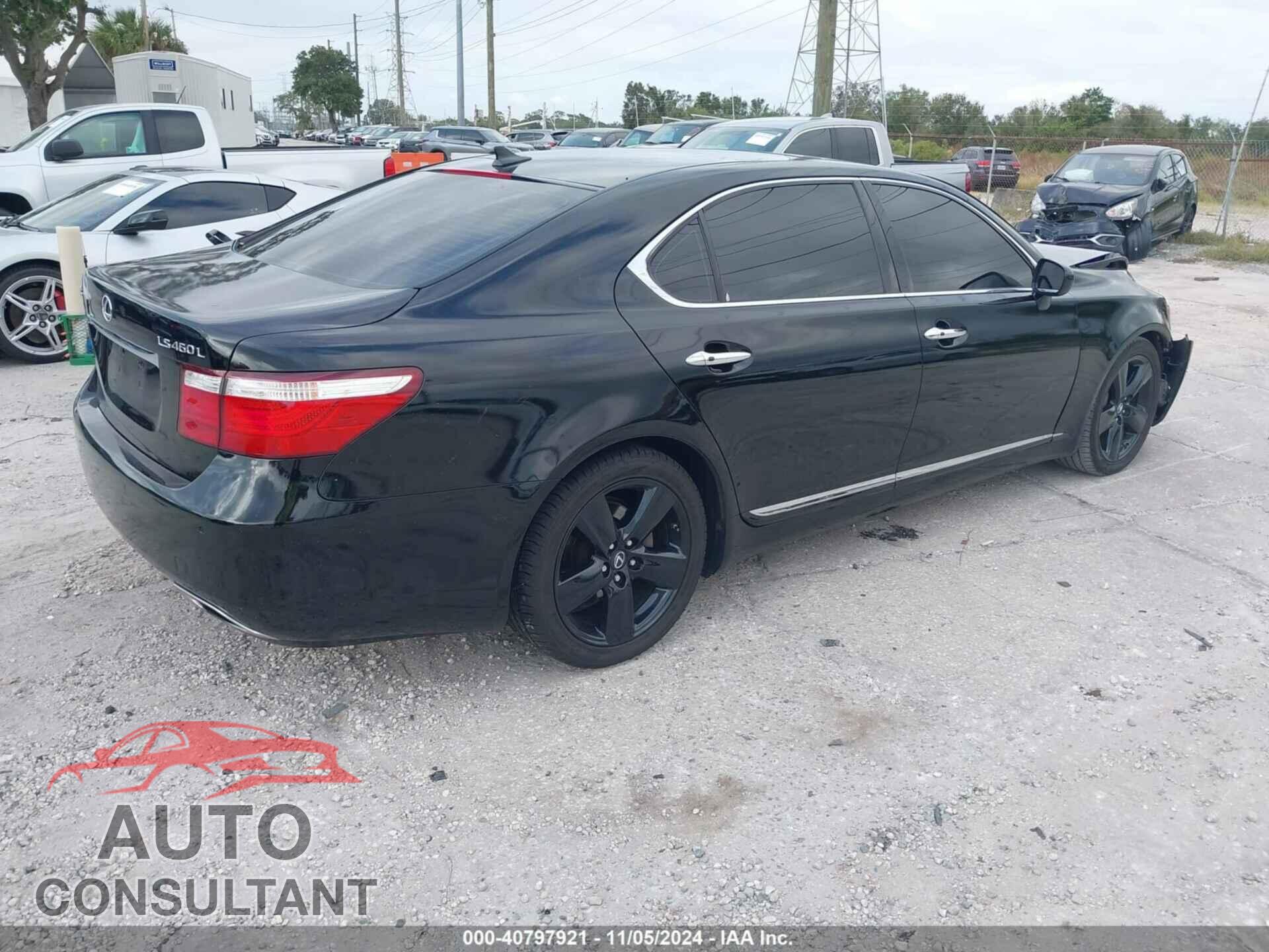 LEXUS LS 460 2009 - JTHGL46F095035872