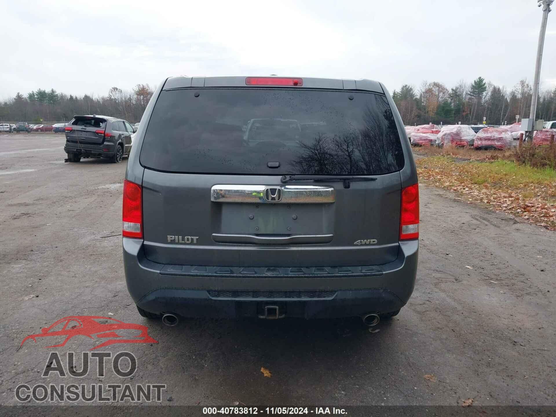 HONDA PILOT 2012 - 5FNYF4H63CB028981