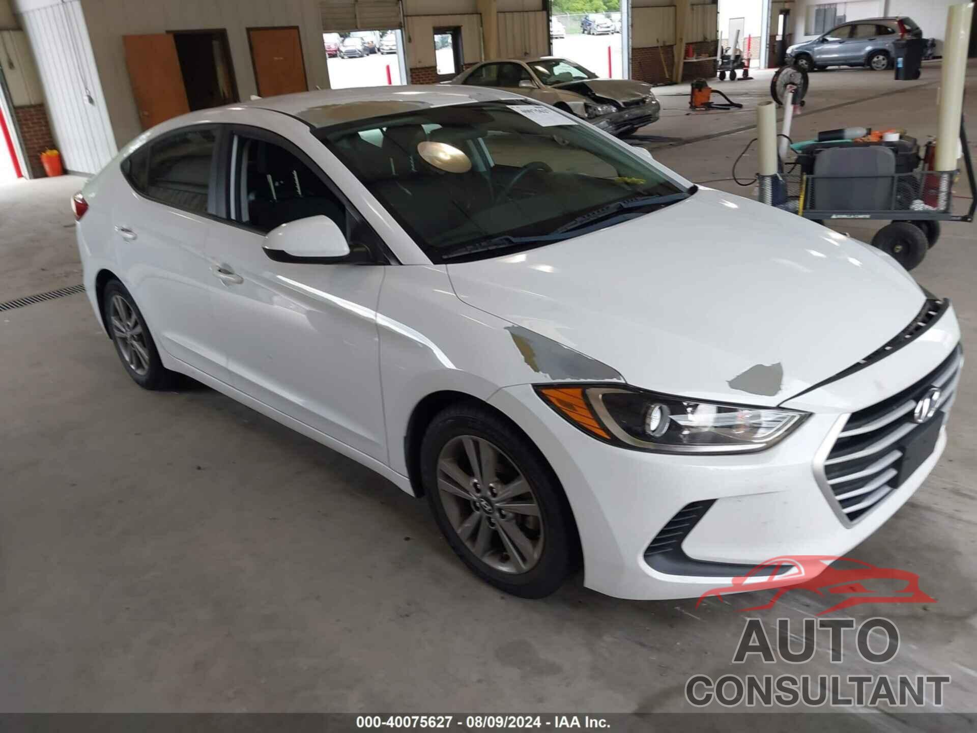 HYUNDAI ELANTRA 2018 - 5NPD84LF8JH254769