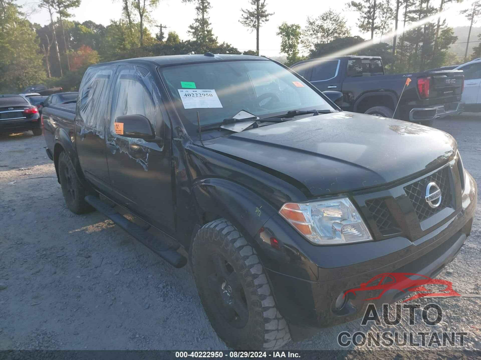 NISSAN FRONTIER 2018 - 1N6AD0EV2JN734508