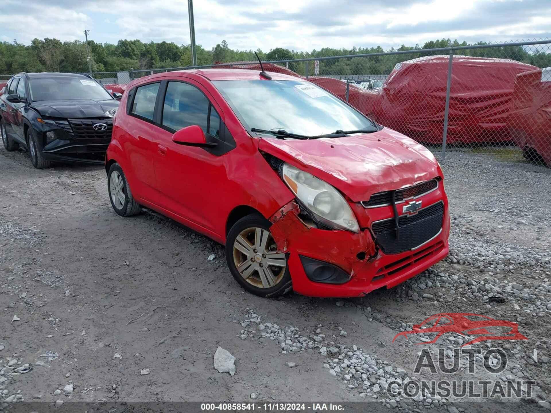 CHEVROLET SPARK 2013 - KL8CD6S91DC623267