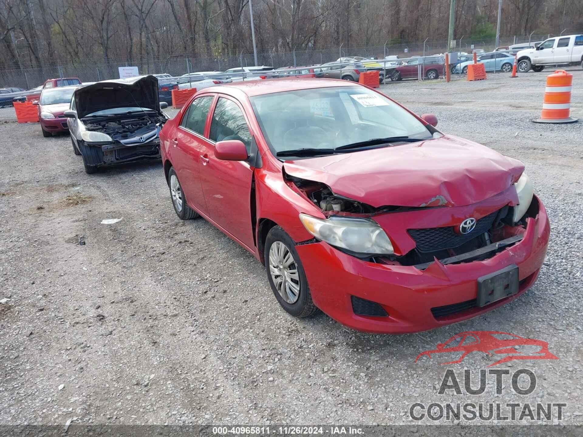 TOYOTA COROLLA 2010 - 2T1BU4EE3AC374697