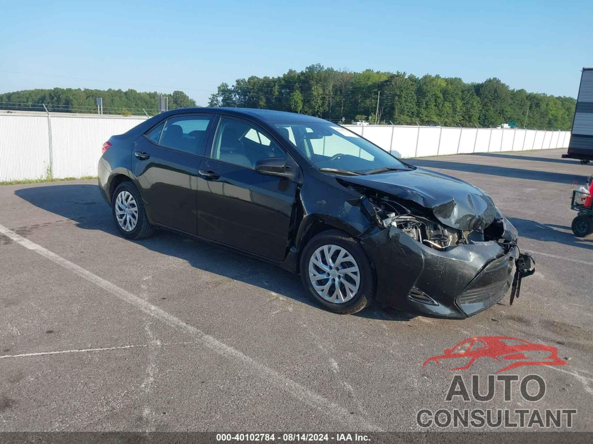 TOYOTA COROLLA 2019 - 2T1BURHE7KC127368