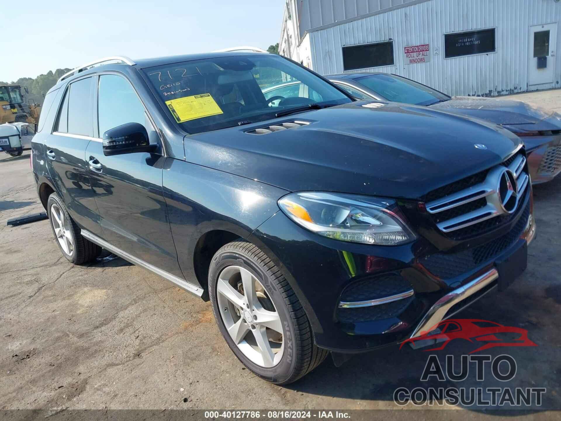 MERCEDES-BENZ GLE 2016 - 4JGDA5JB8GA718696