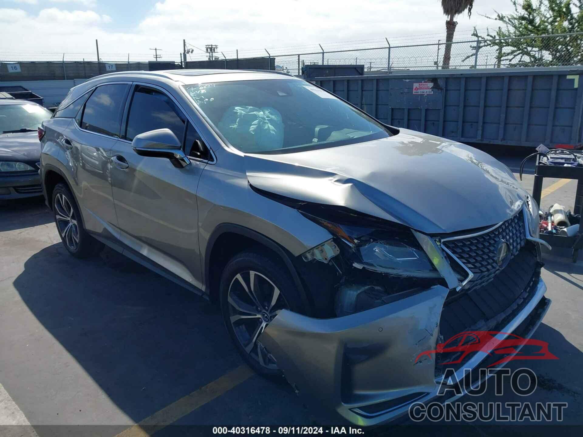 LEXUS RX 350 2021 - 2T2HZMAA2MC188759