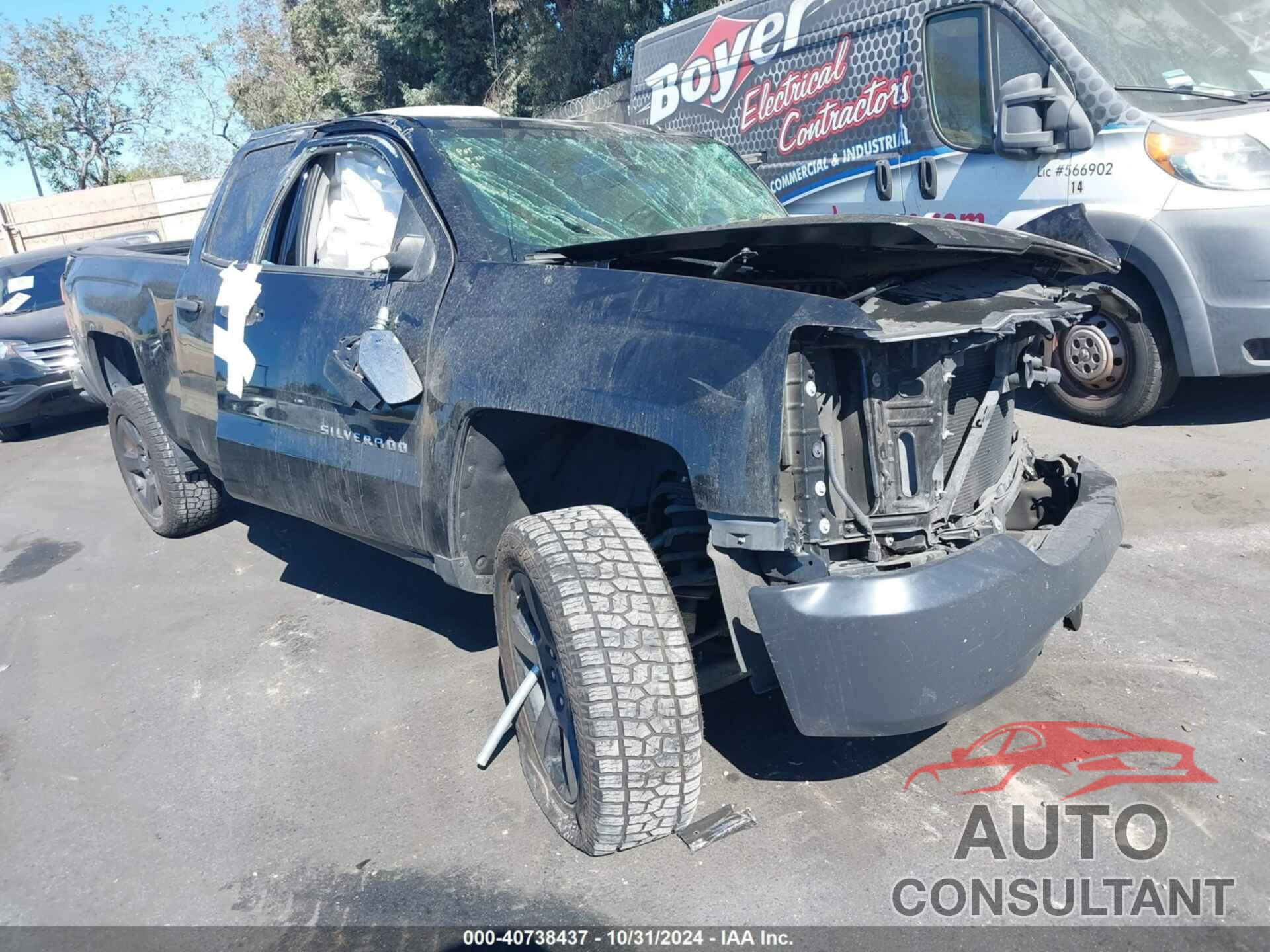 CHEVROLET SILVERADO 1500 2017 - 1GCRCNEH2HZ270607