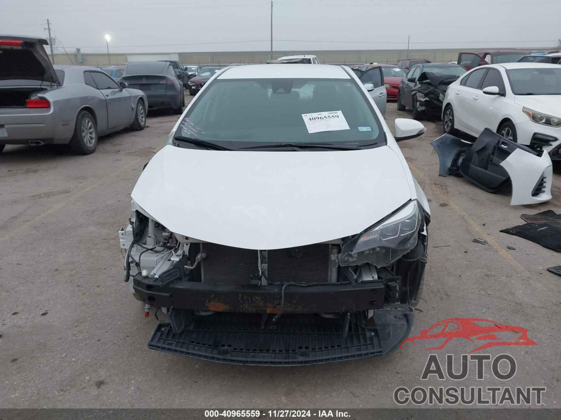 TOYOTA COROLLA 2019 - 5YFBURHE2KP916365