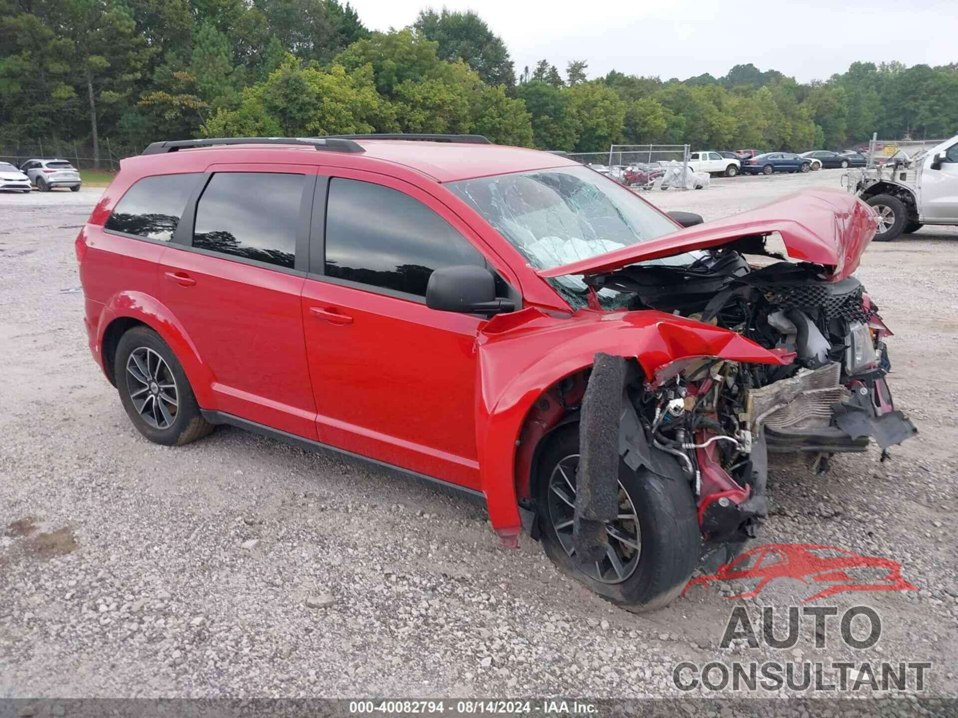 DODGE JOURNEY 2018 - 3C4PDCAB6JT309738