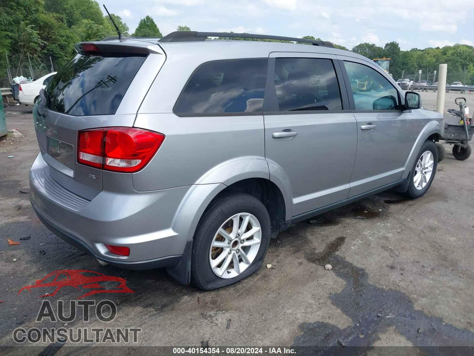DODGE JOURNEY 2016 - 3C4PDCBG0GT153697