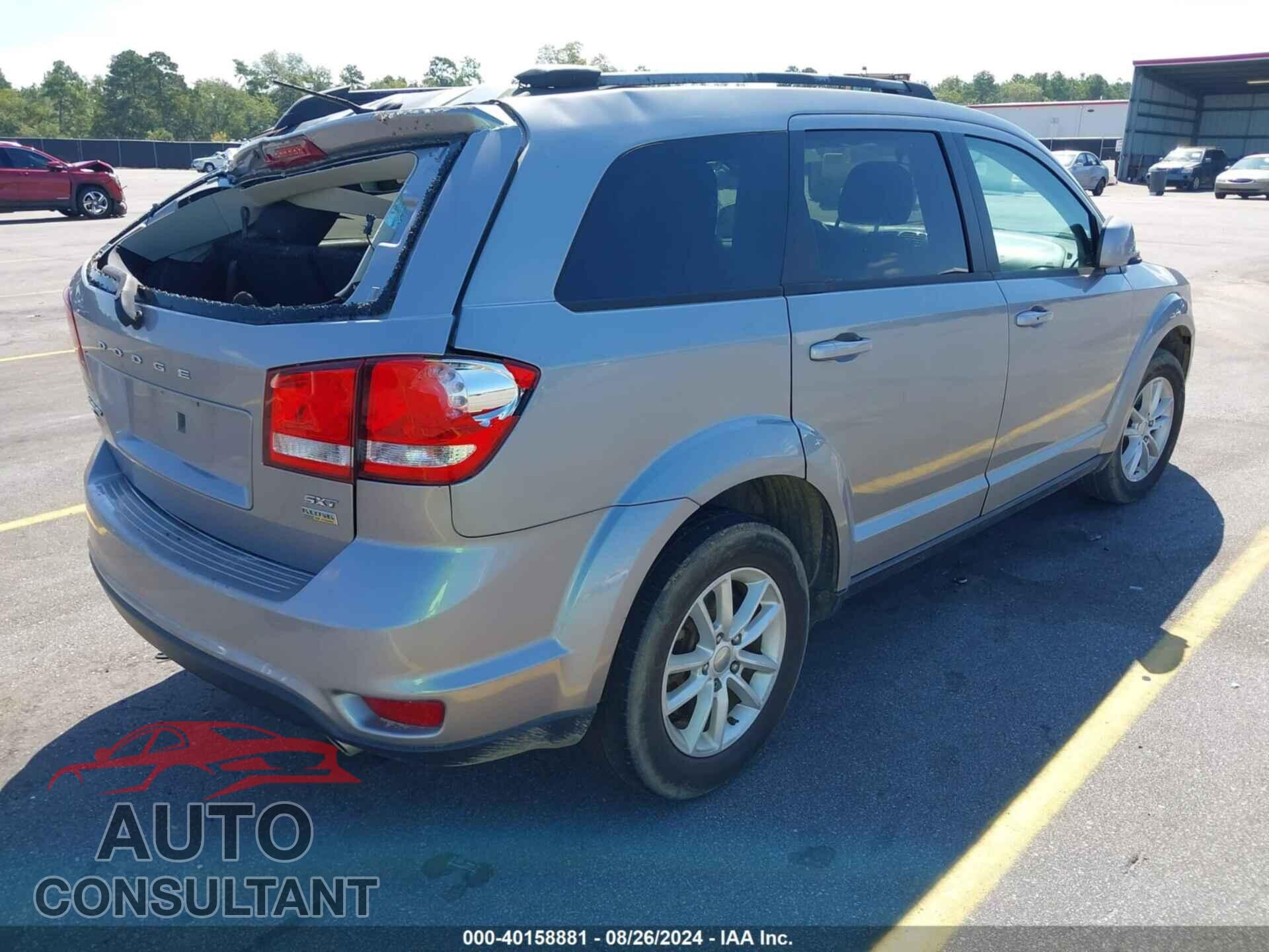 DODGE JOURNEY 2017 - 3C4PDCBG5HT588670