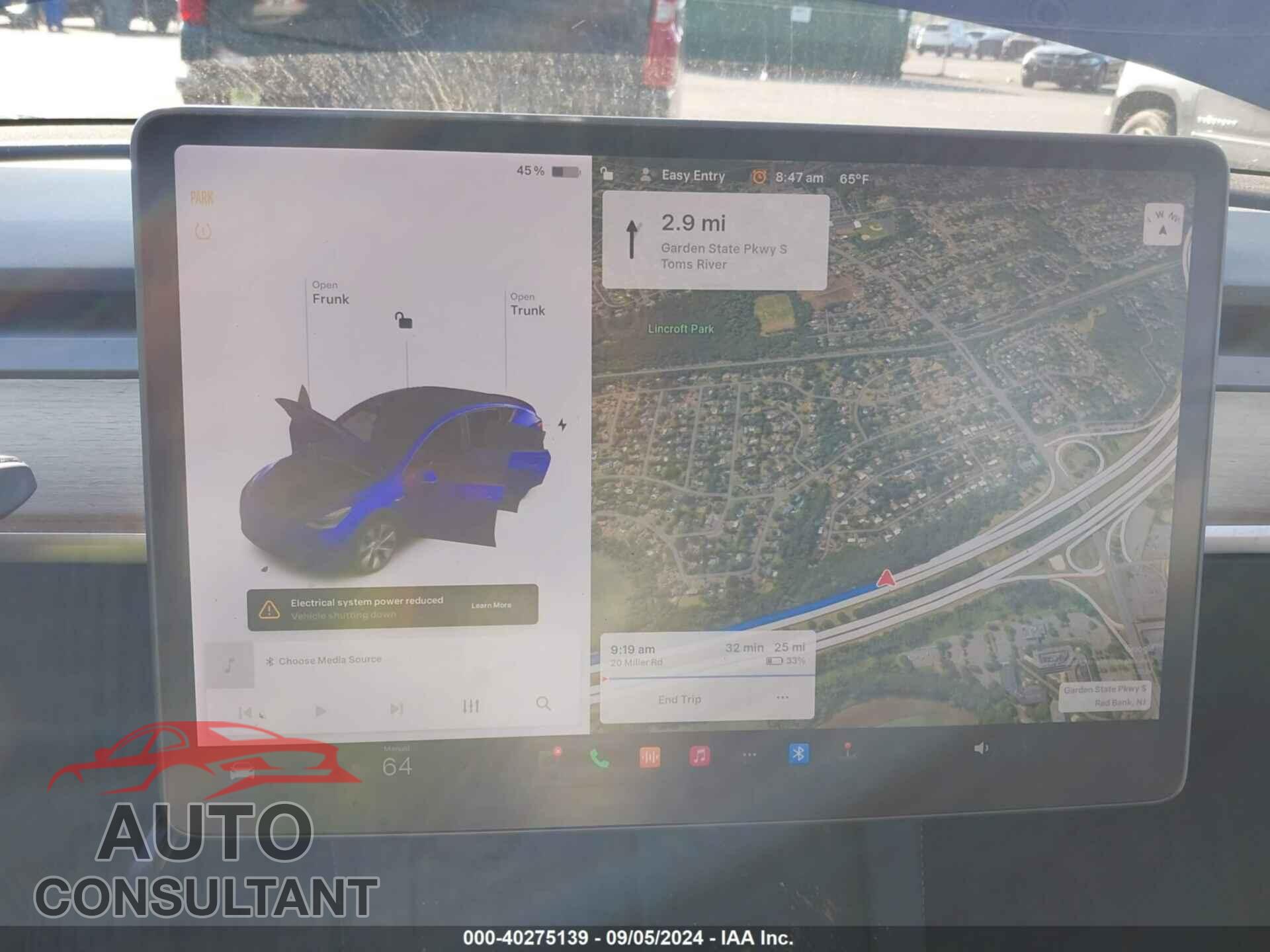 TESLA MODEL Y 2021 - 5YJYGDEEXMF278938