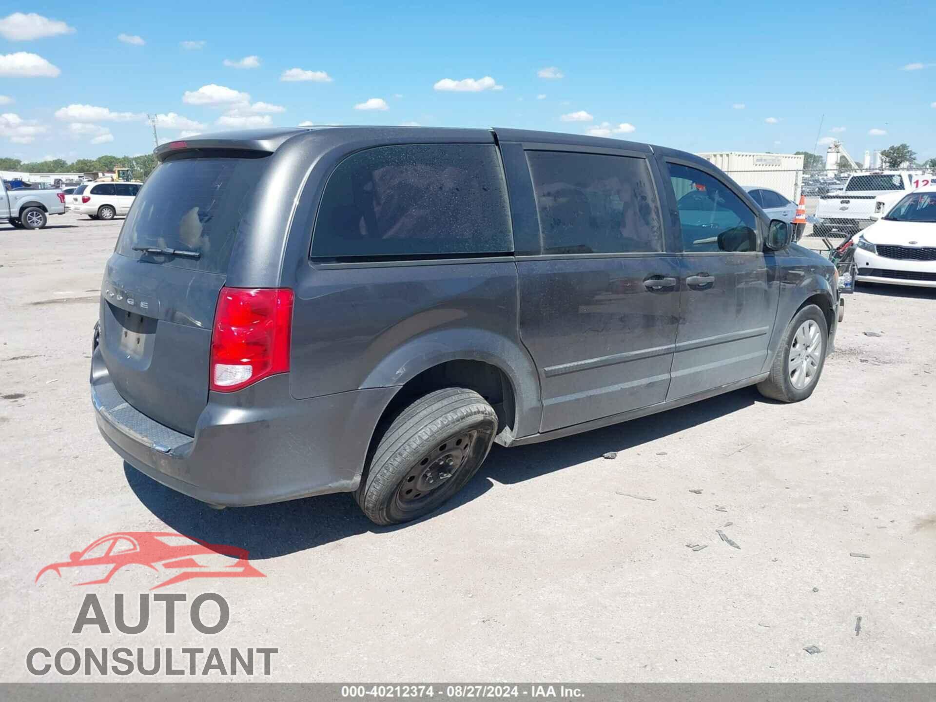 DODGE GRAND CARAVAN 2016 - 2C4RDGBG5GR336404