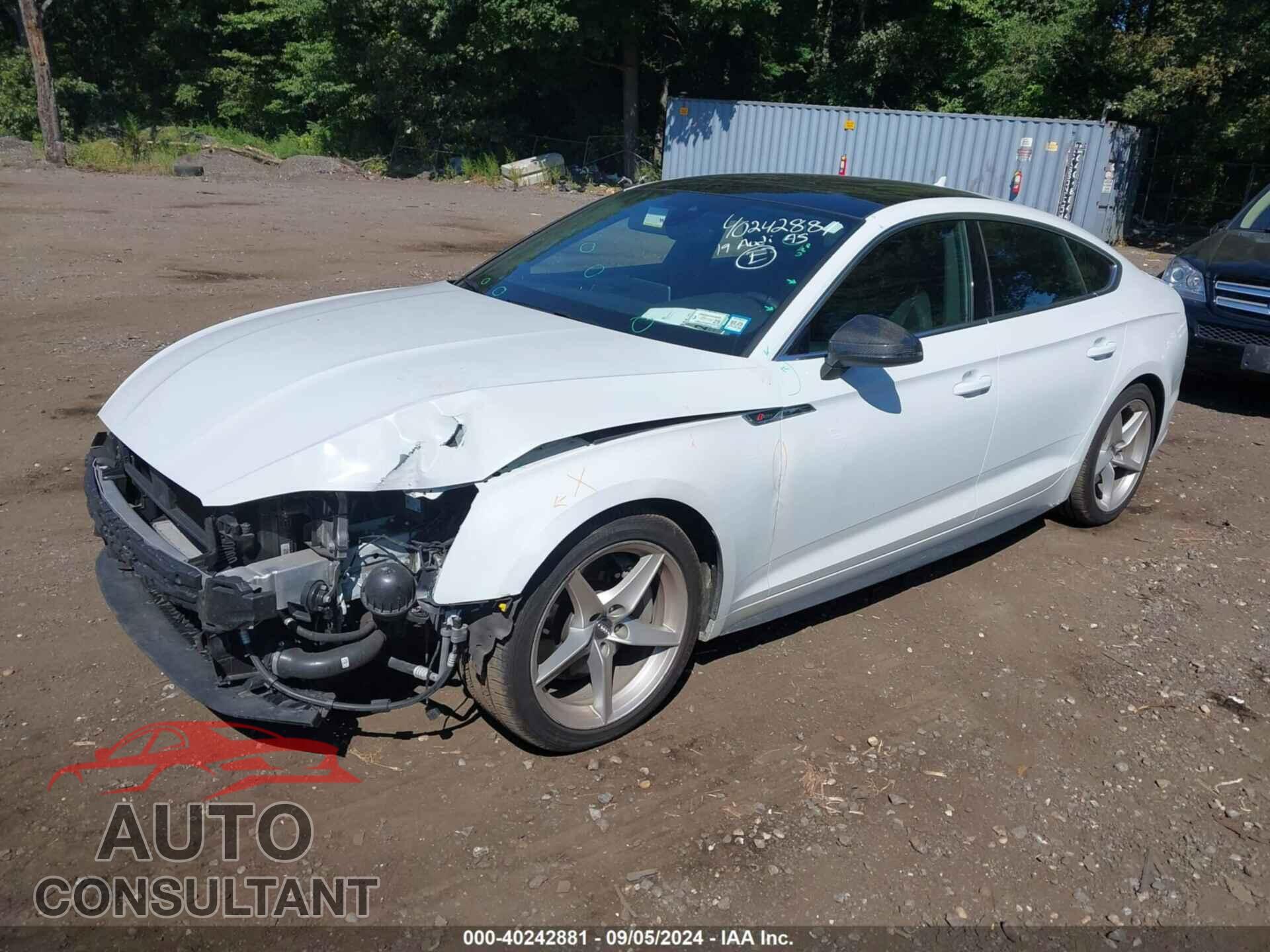AUDI A5 2019 - WAUENCF53KA097006