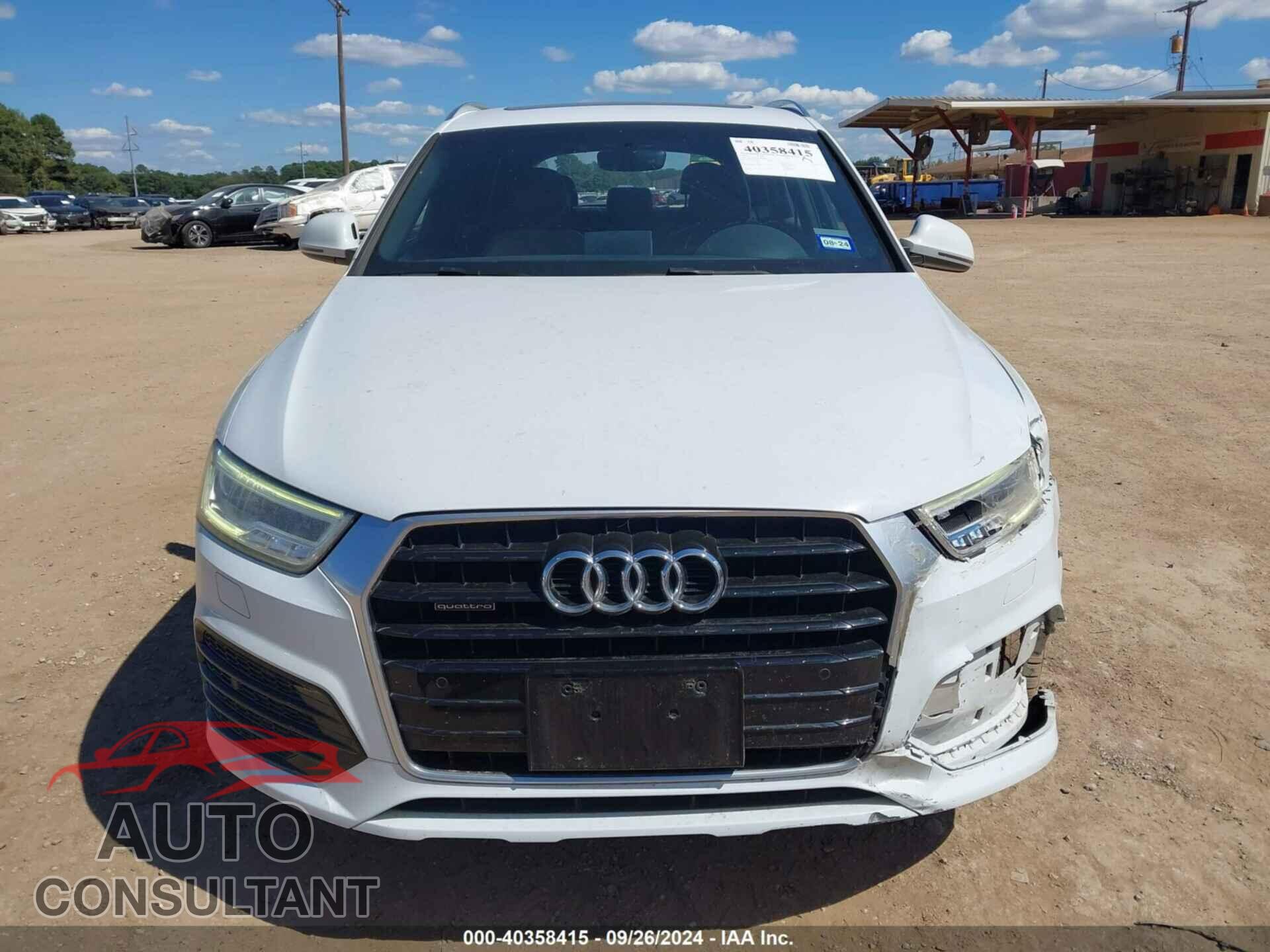 AUDI Q3 2016 - WA1GFCFS0GR004802