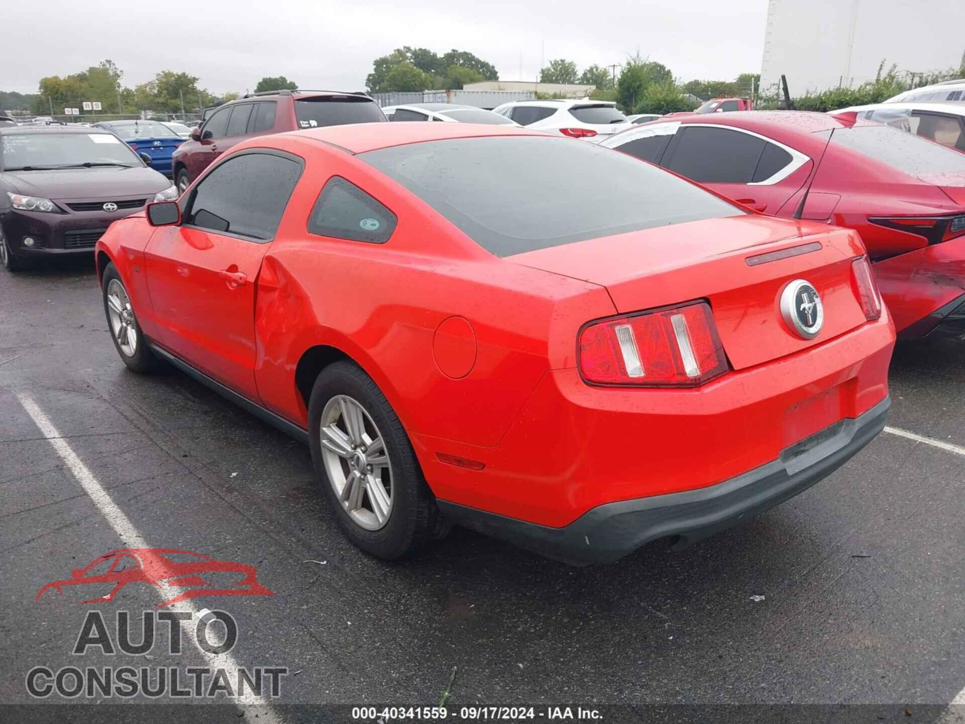FORD MUSTANG 2012 - 1ZVBP8AM3C5202839