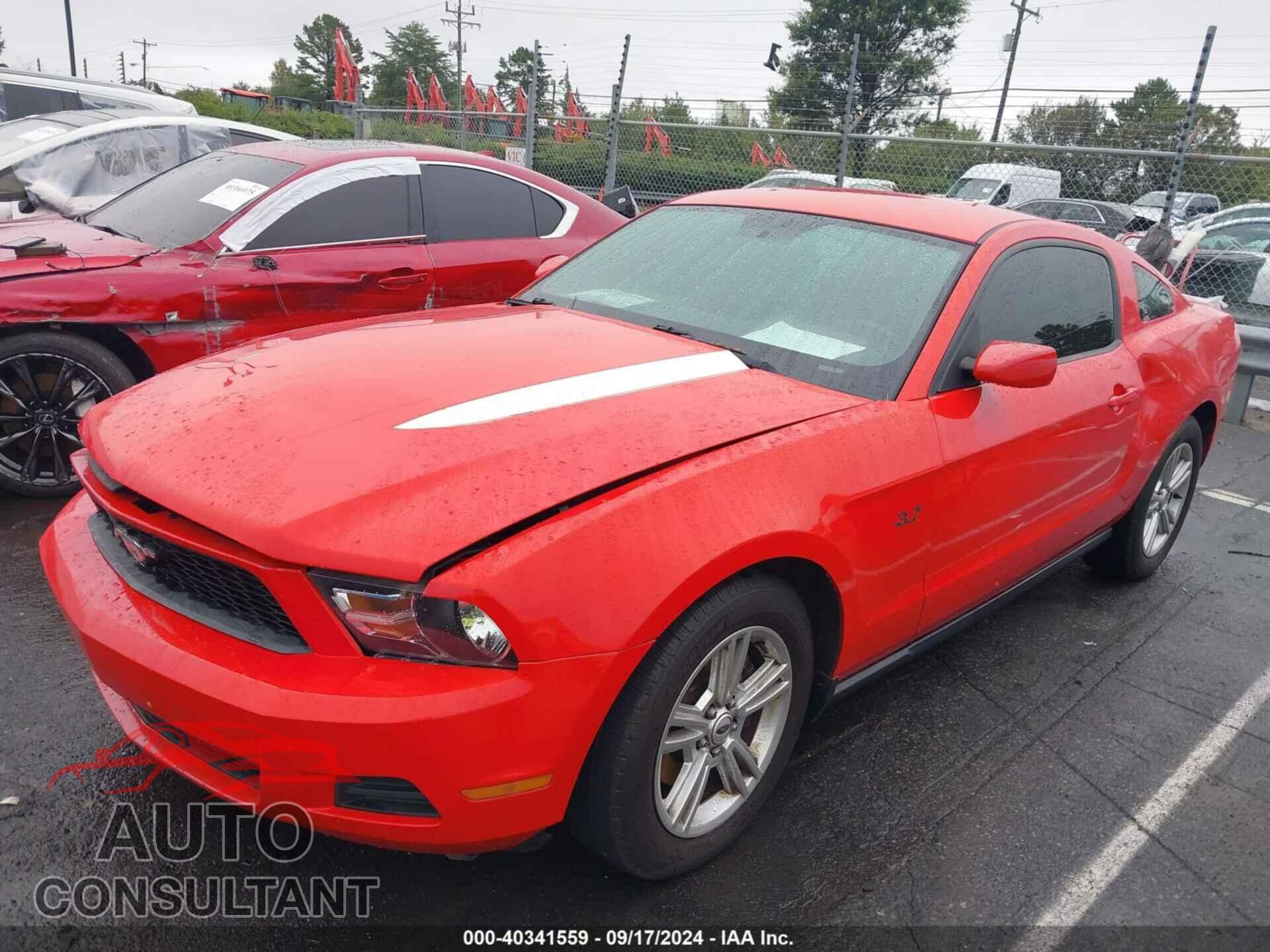FORD MUSTANG 2012 - 1ZVBP8AM3C5202839