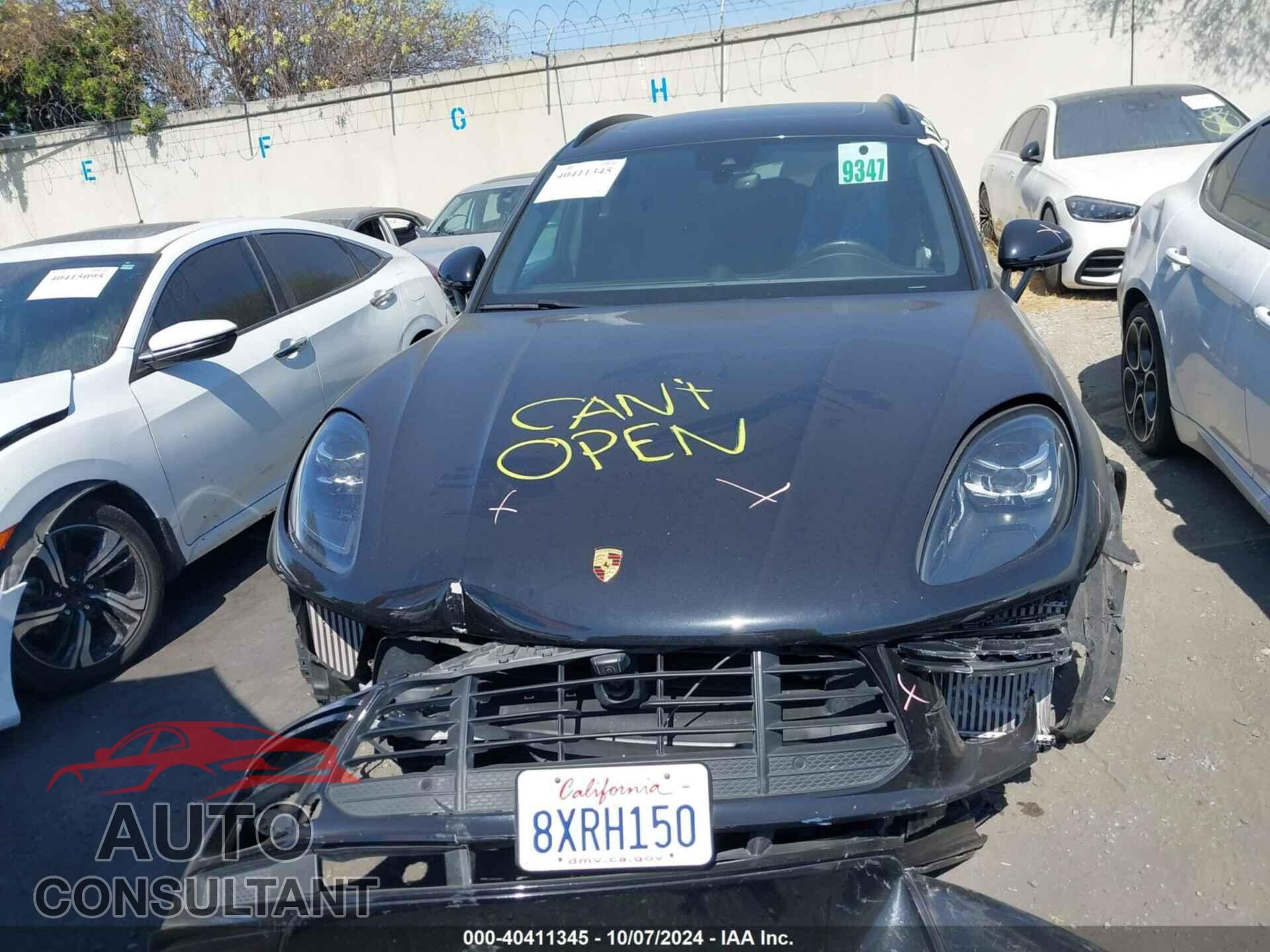 PORSCHE MACAN 2021 - WP1AF2A58MLB60722