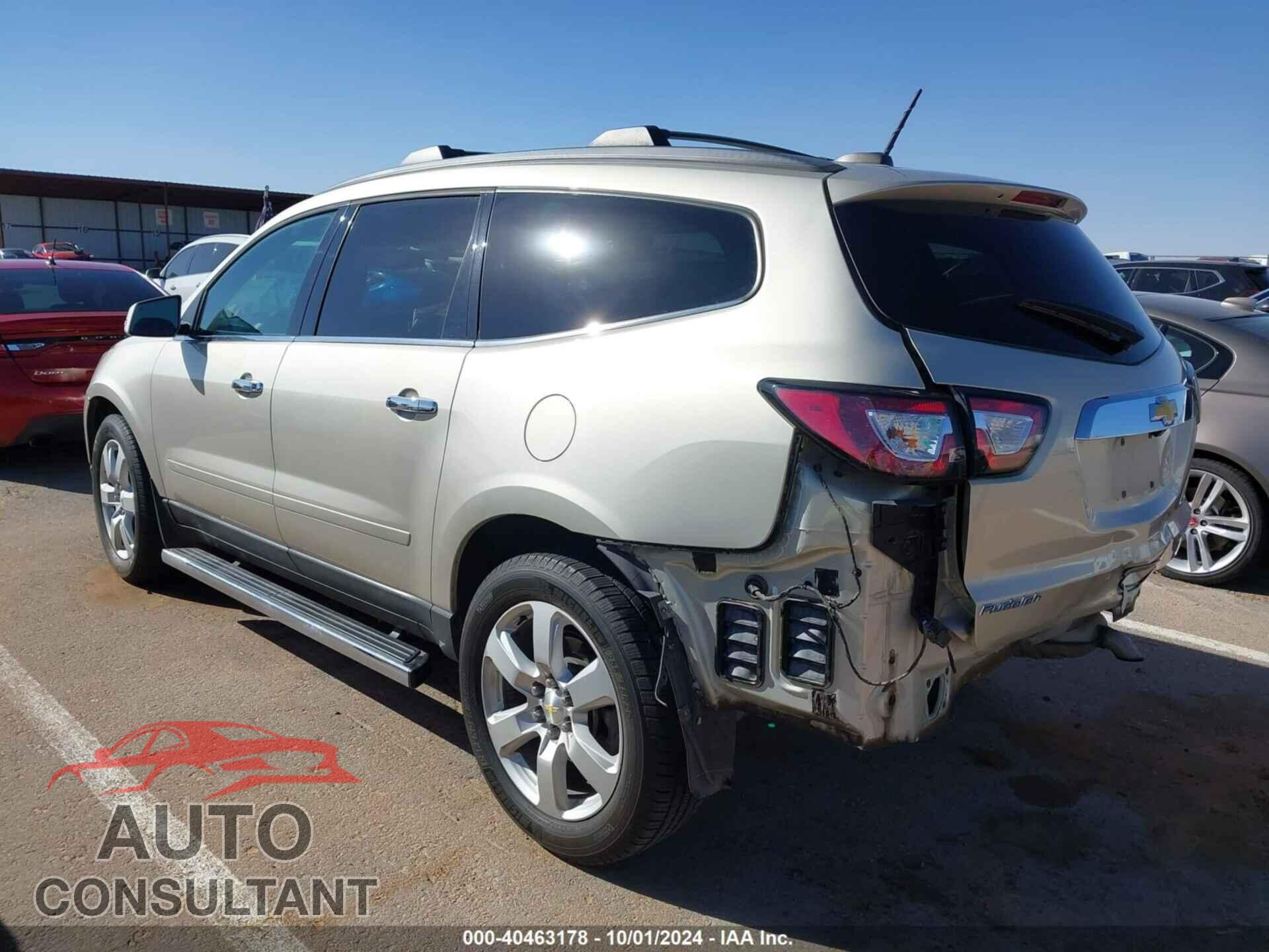 CHEVROLET TRAVERSE 2016 - 1GNKRGKD9GJ255894