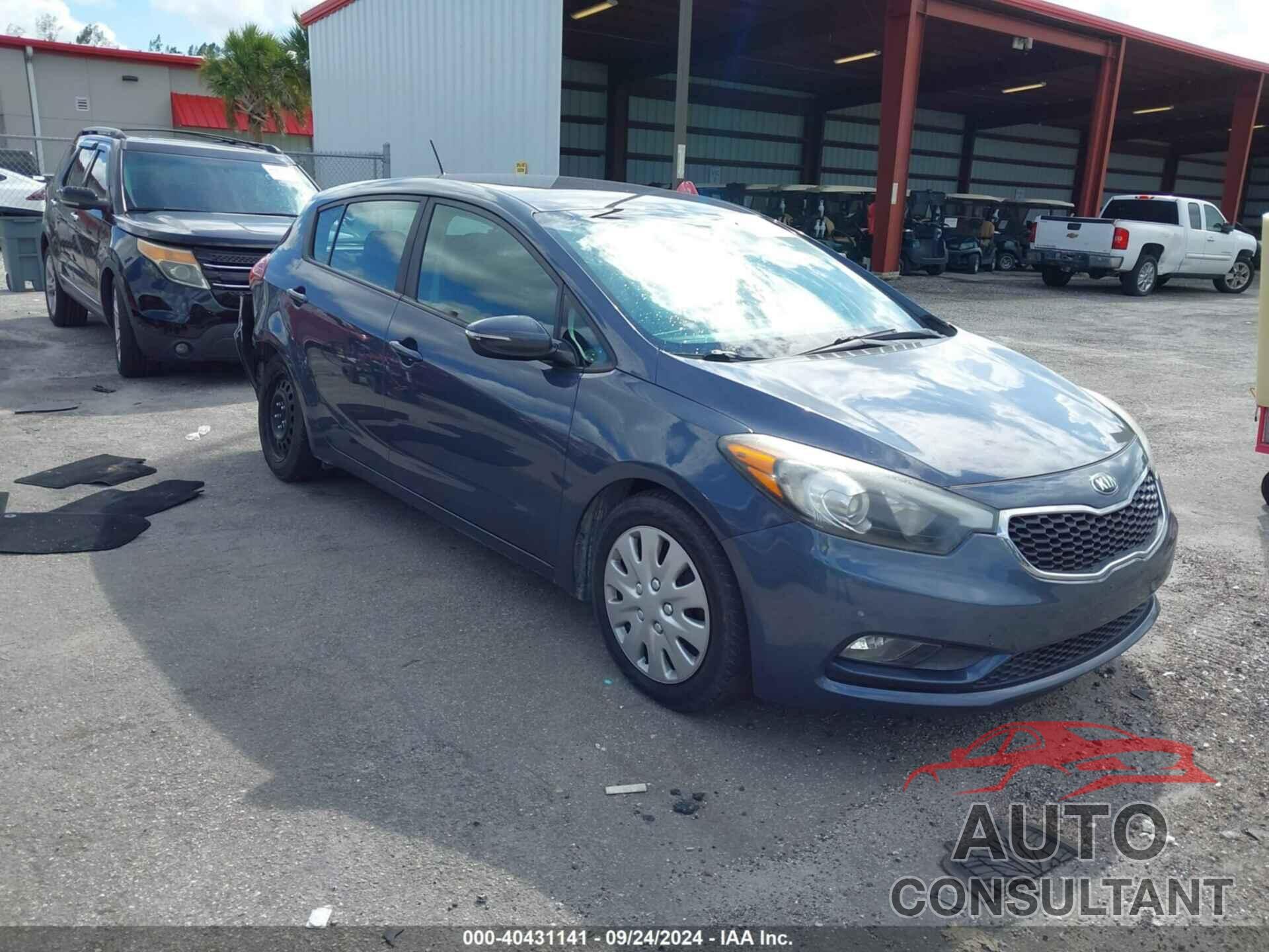 KIA FORTE 2016 - KNAFK5A80G5586179