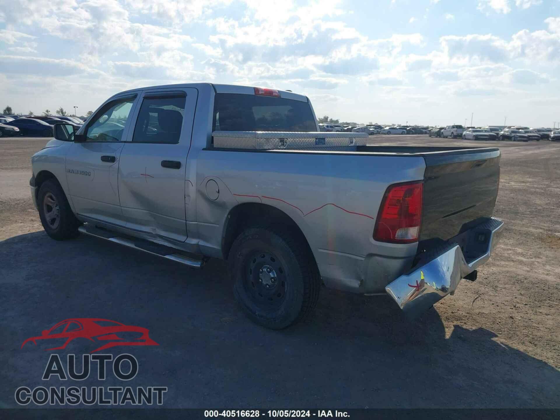 DODGE RAM 1500 2011 - 1D7RB1CPXBS577633
