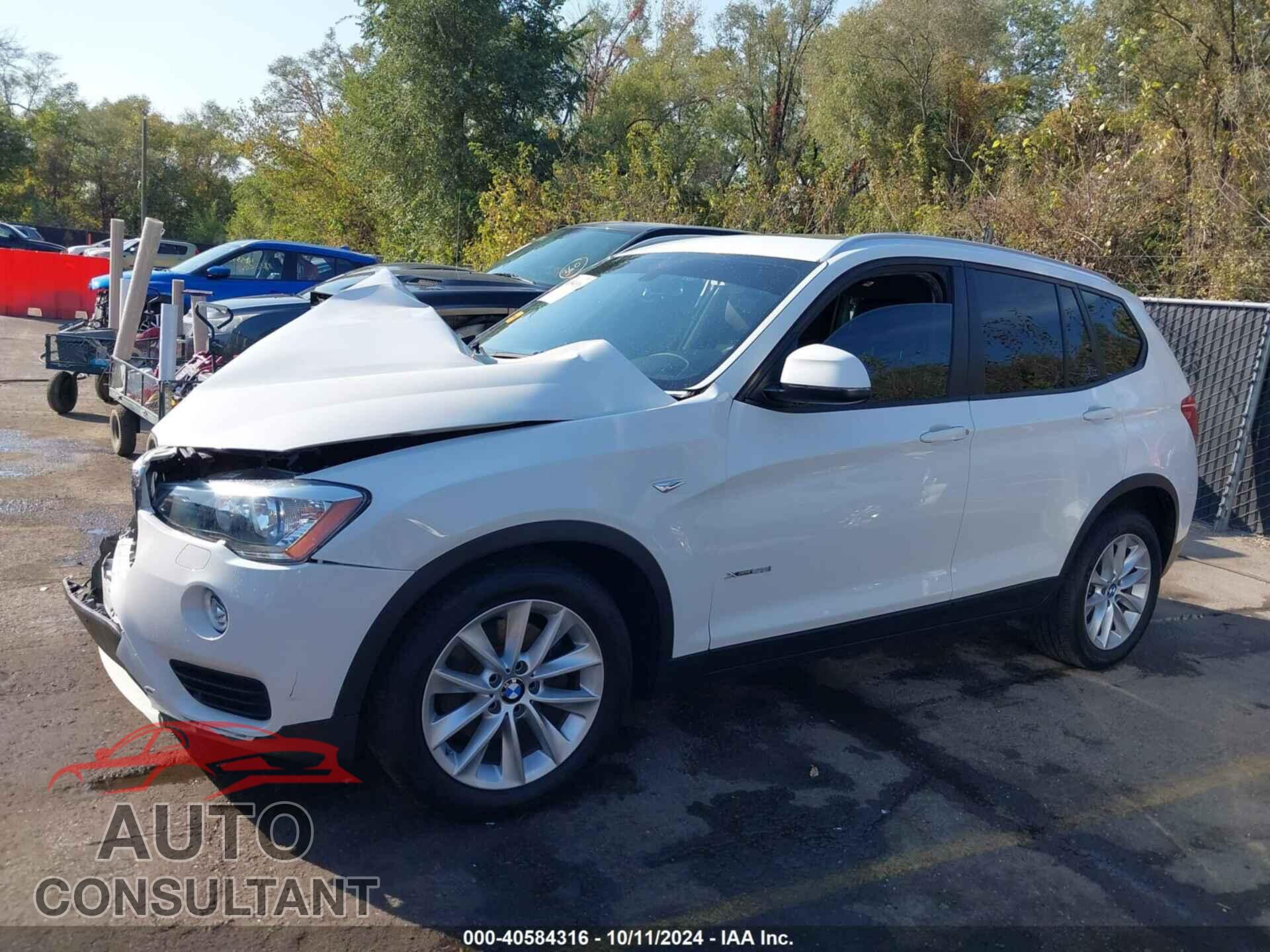 BMW X3 2017 - 5UXWX9C33H0T23856