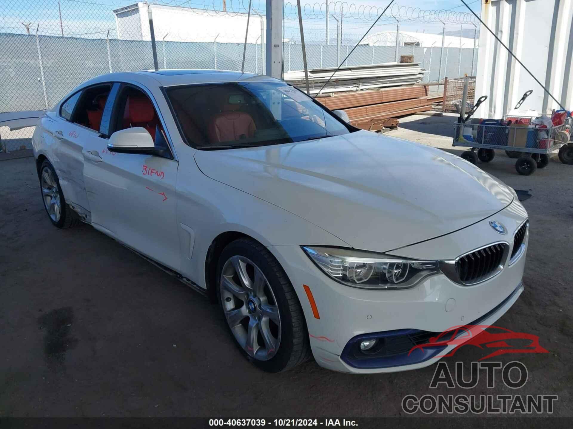 BMW 428I GRAN COUPE 2016 - WBA4A9C56GG695173