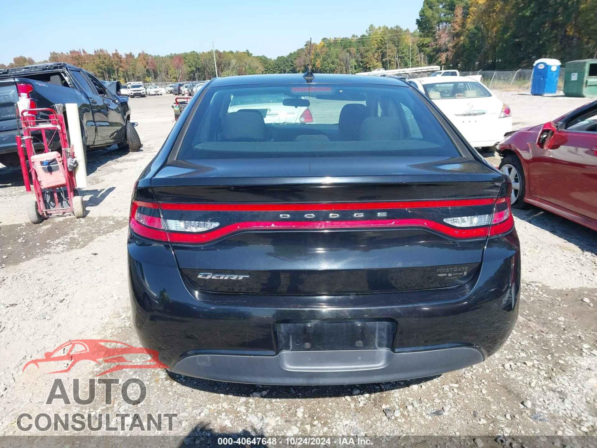 DODGE DART 2013 - 1C3CDFAA1DD342913