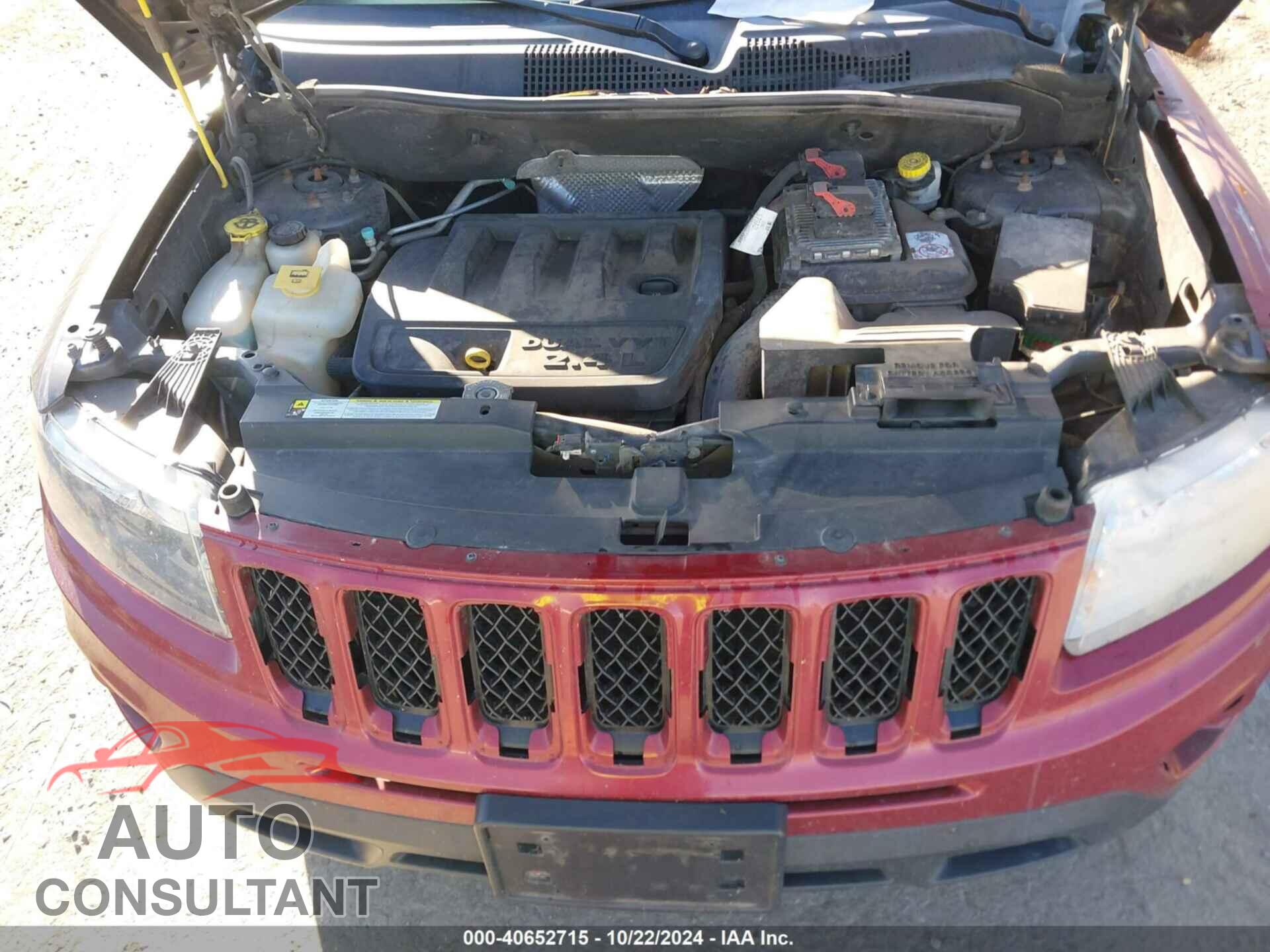 JEEP COMPASS 2017 - 1C4NJDEB5HD165521