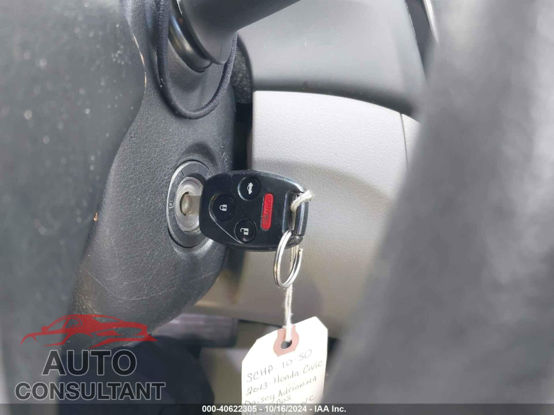 HONDA CIVIC 2013 - 2HGFB2F51DH545551