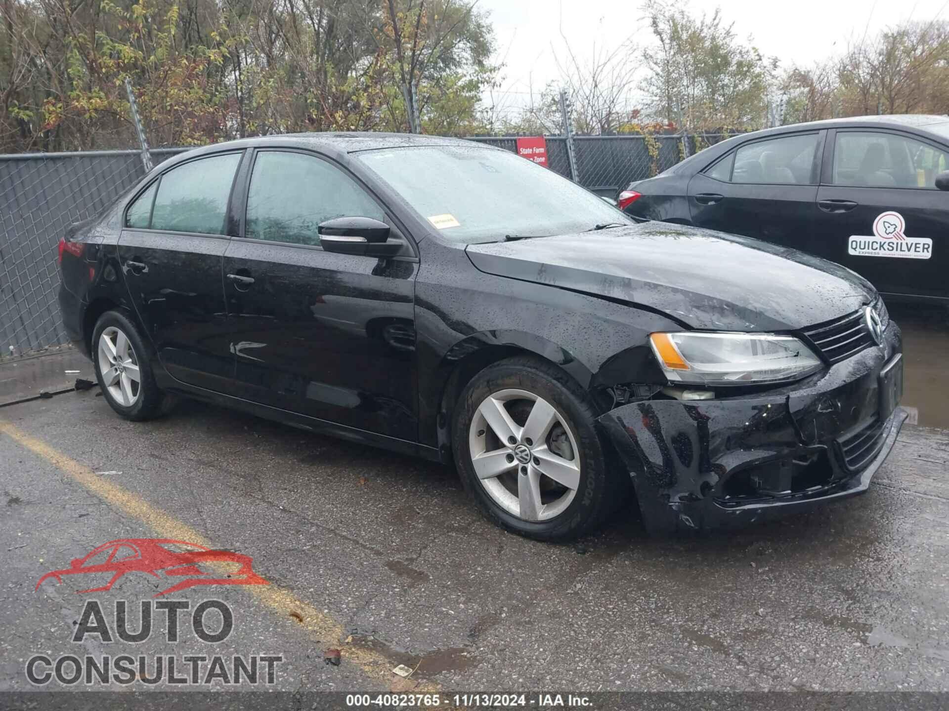 VOLKSWAGEN JETTA 2012 - 3VWLL7AJ4CM355191