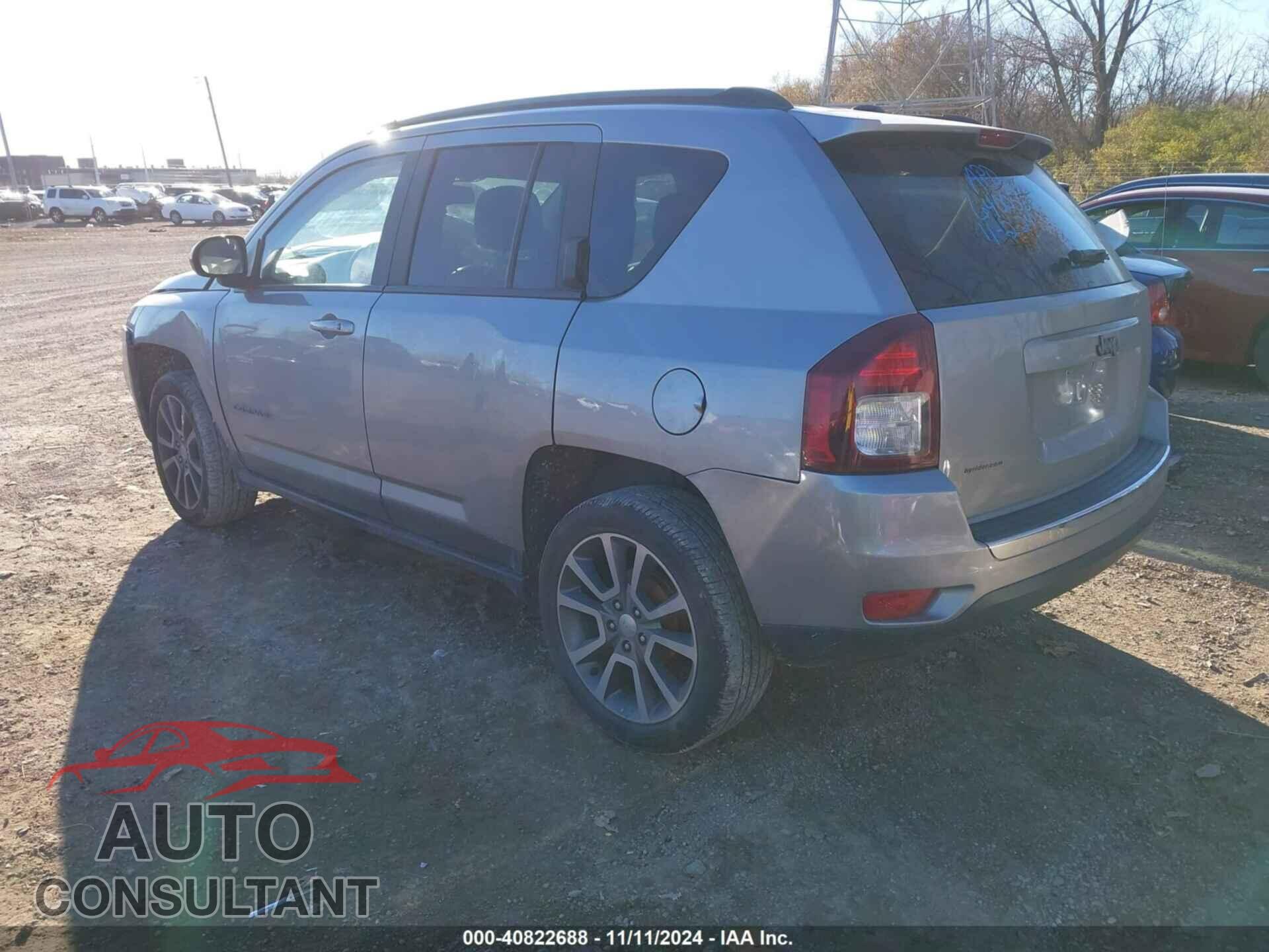 JEEP COMPASS 2017 - 1C4NJCBA0HD141262