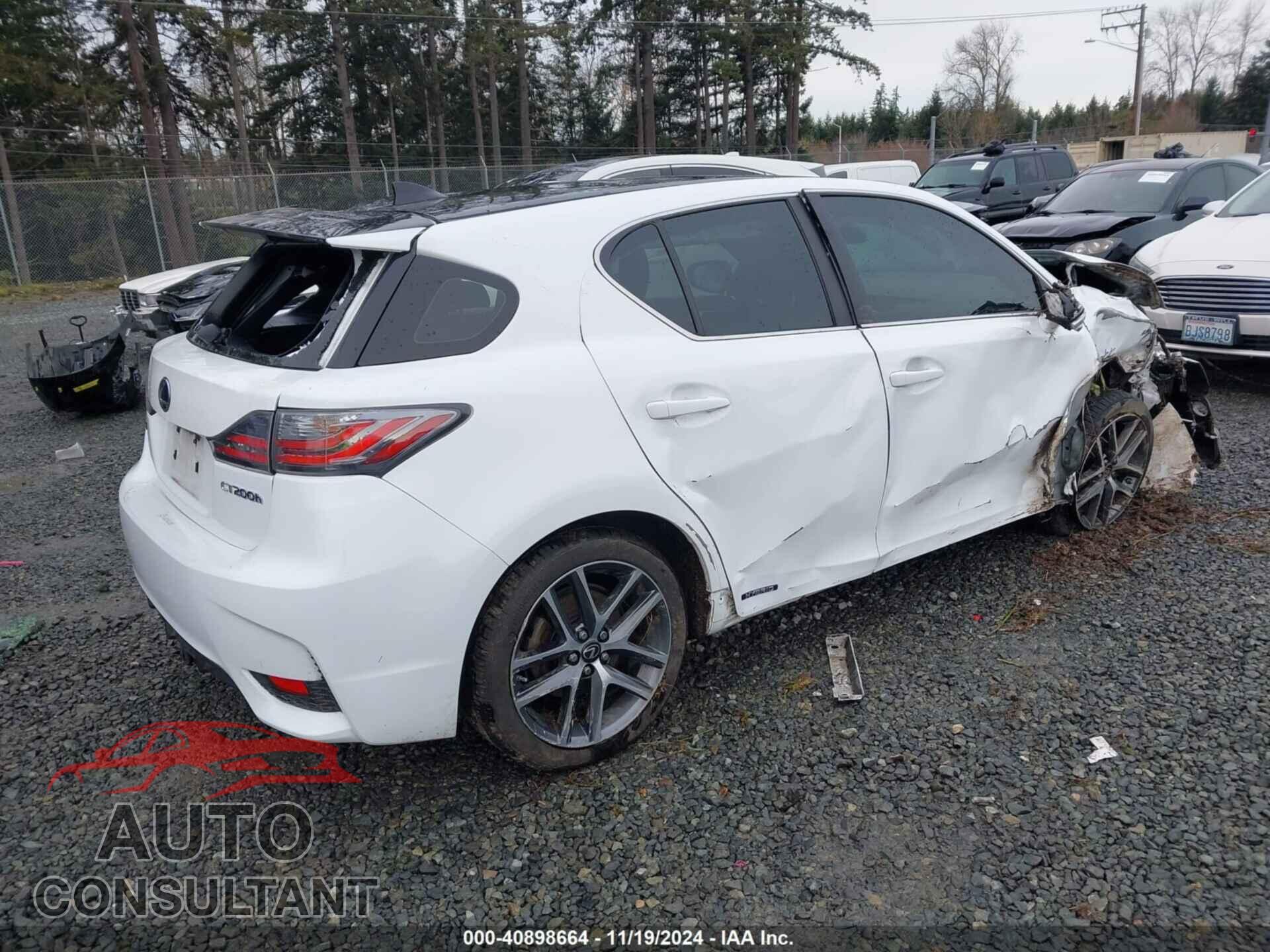 LEXUS CT 200H 2016 - JTHKD5BH6G2263653
