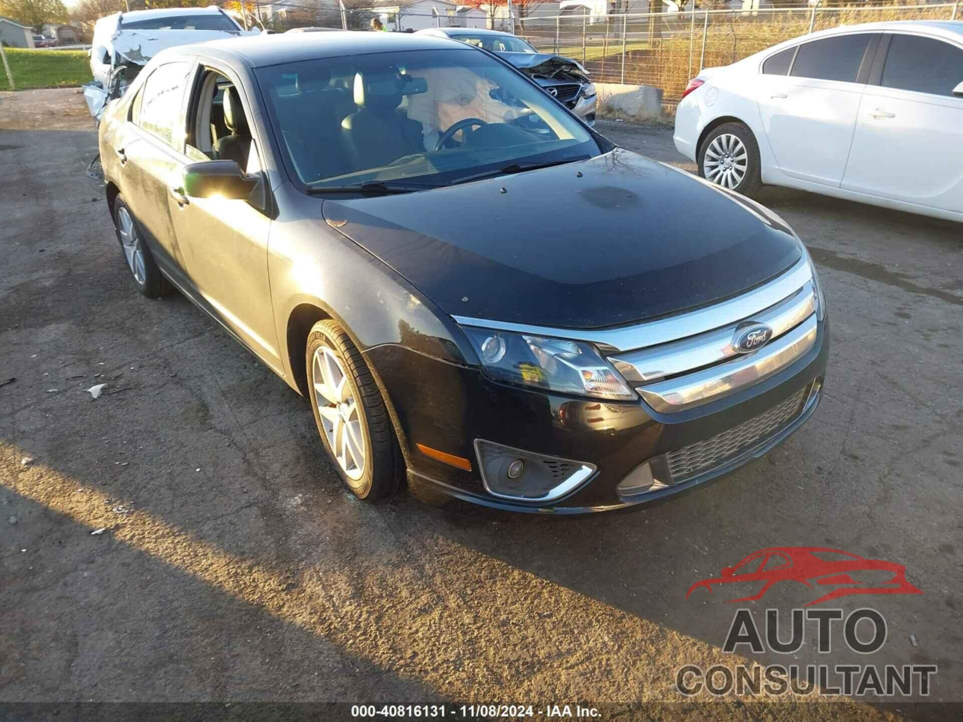 FORD FUSION 2012 - 3FAHP0JG1CR249363