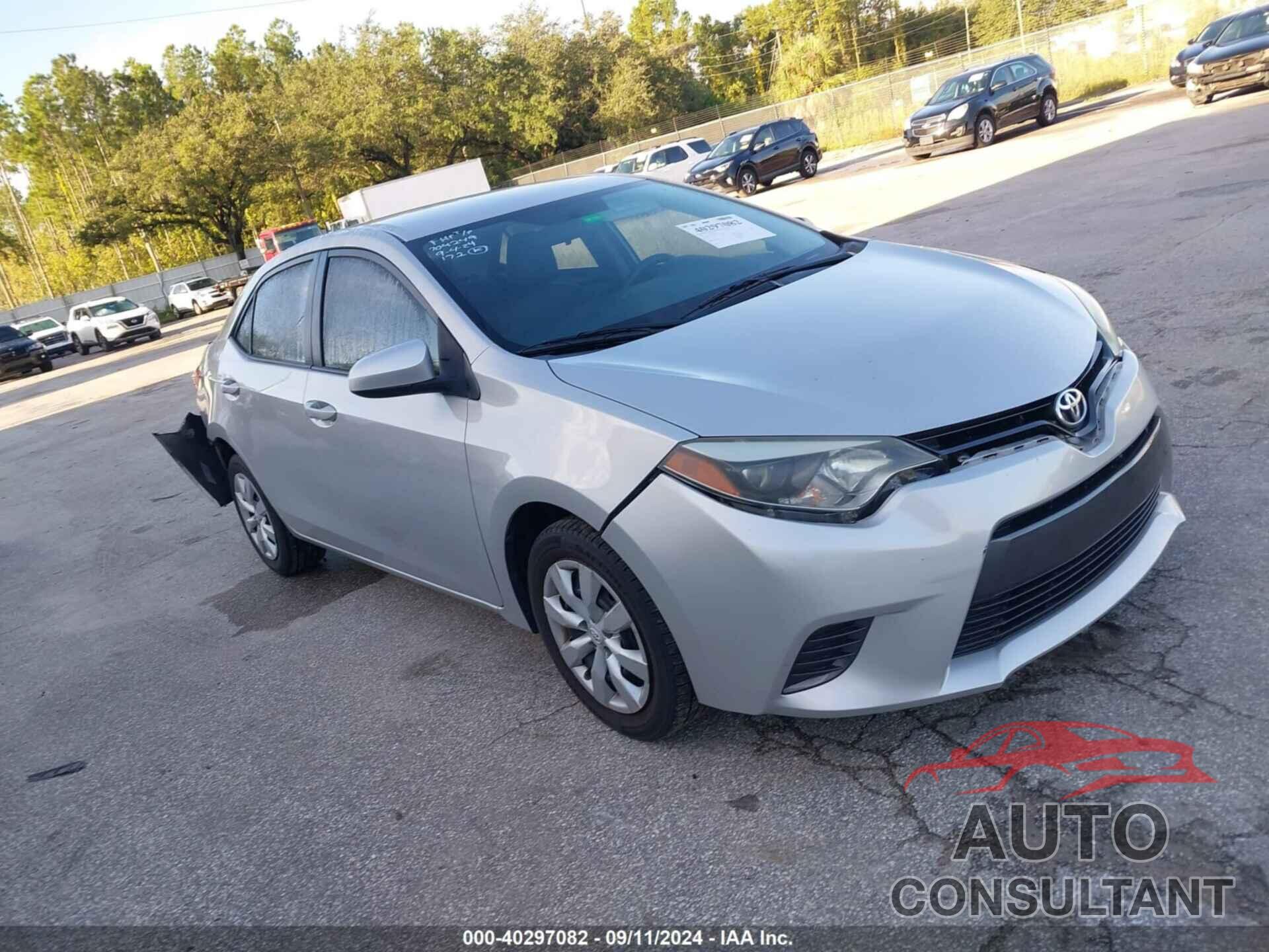 TOYOTA COROLLA 2016 - 5YFBURHE1GP525487