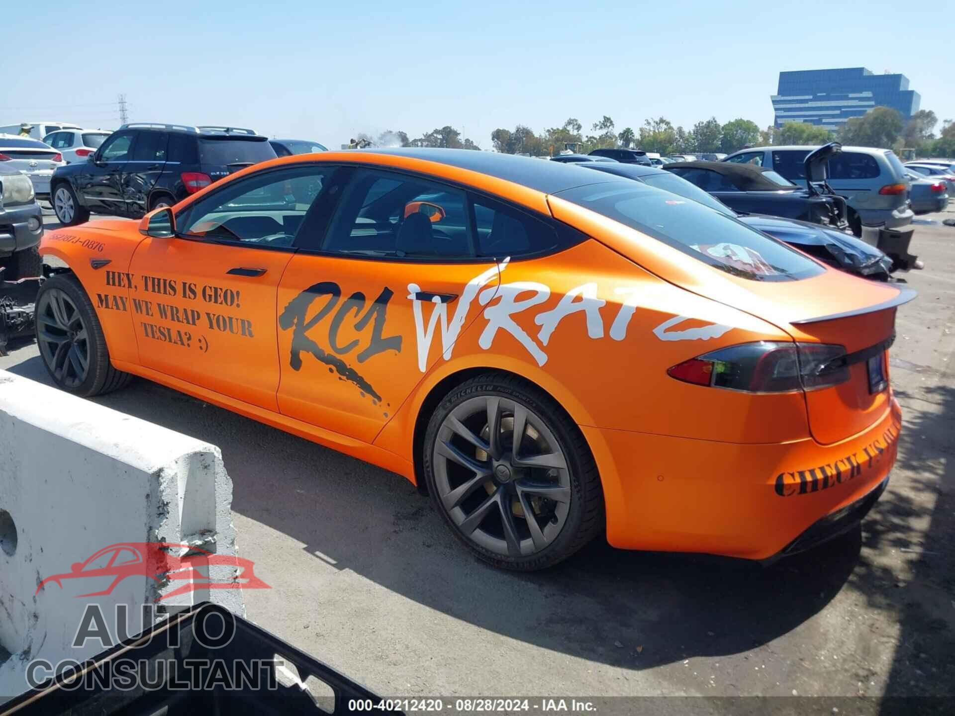 TESLA MODEL S 2021 - 5YJSA1E67MF445531