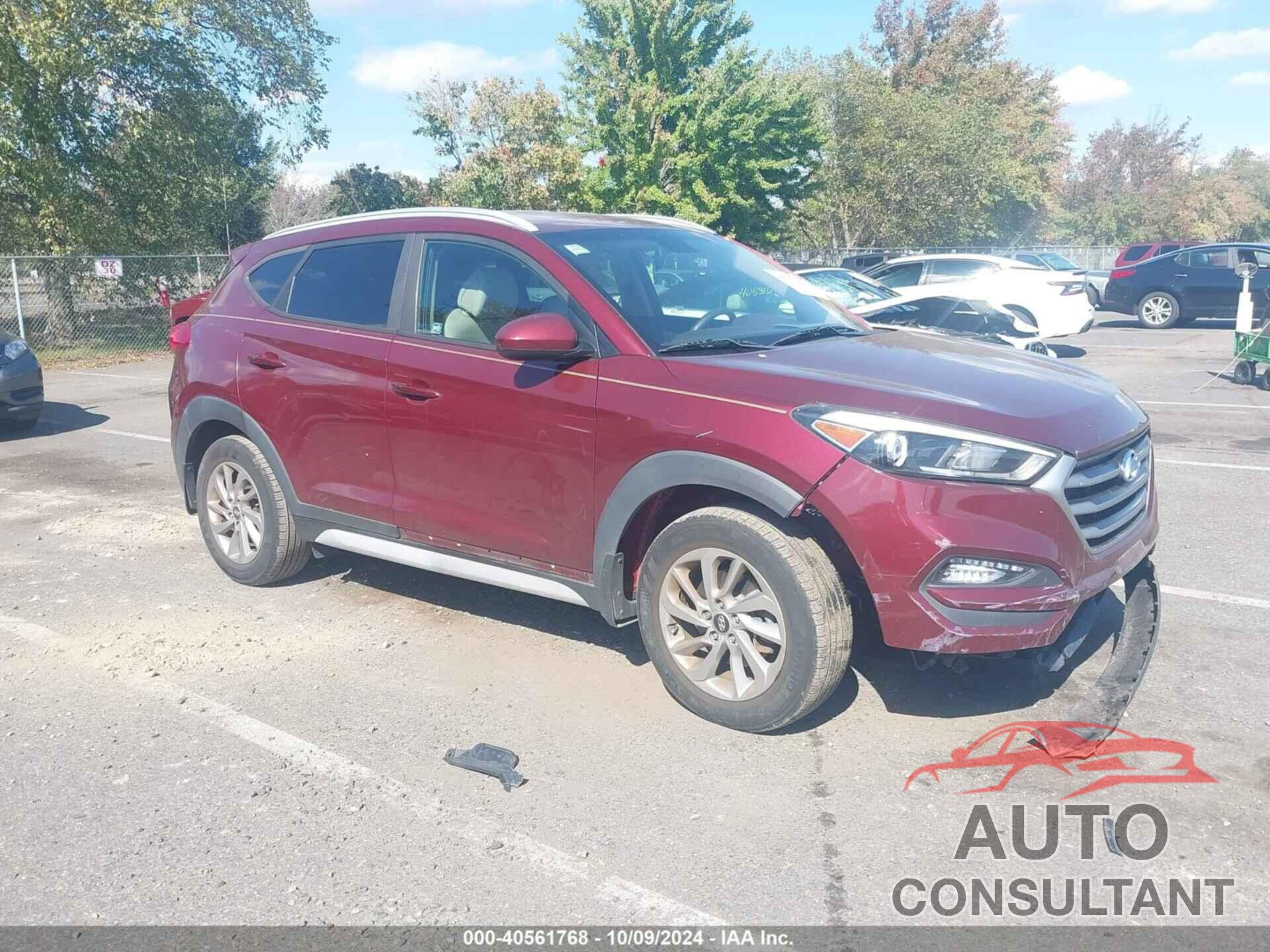 HYUNDAI TUCSON 2017 - KM8J3CA47HU408266