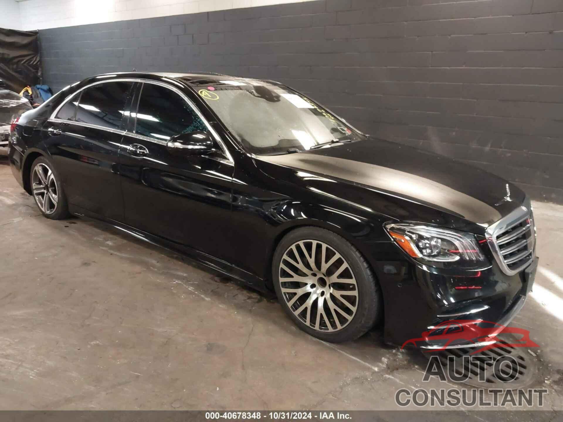 MERCEDES-BENZ S 560 2019 - WDDUG8DB7KA429372