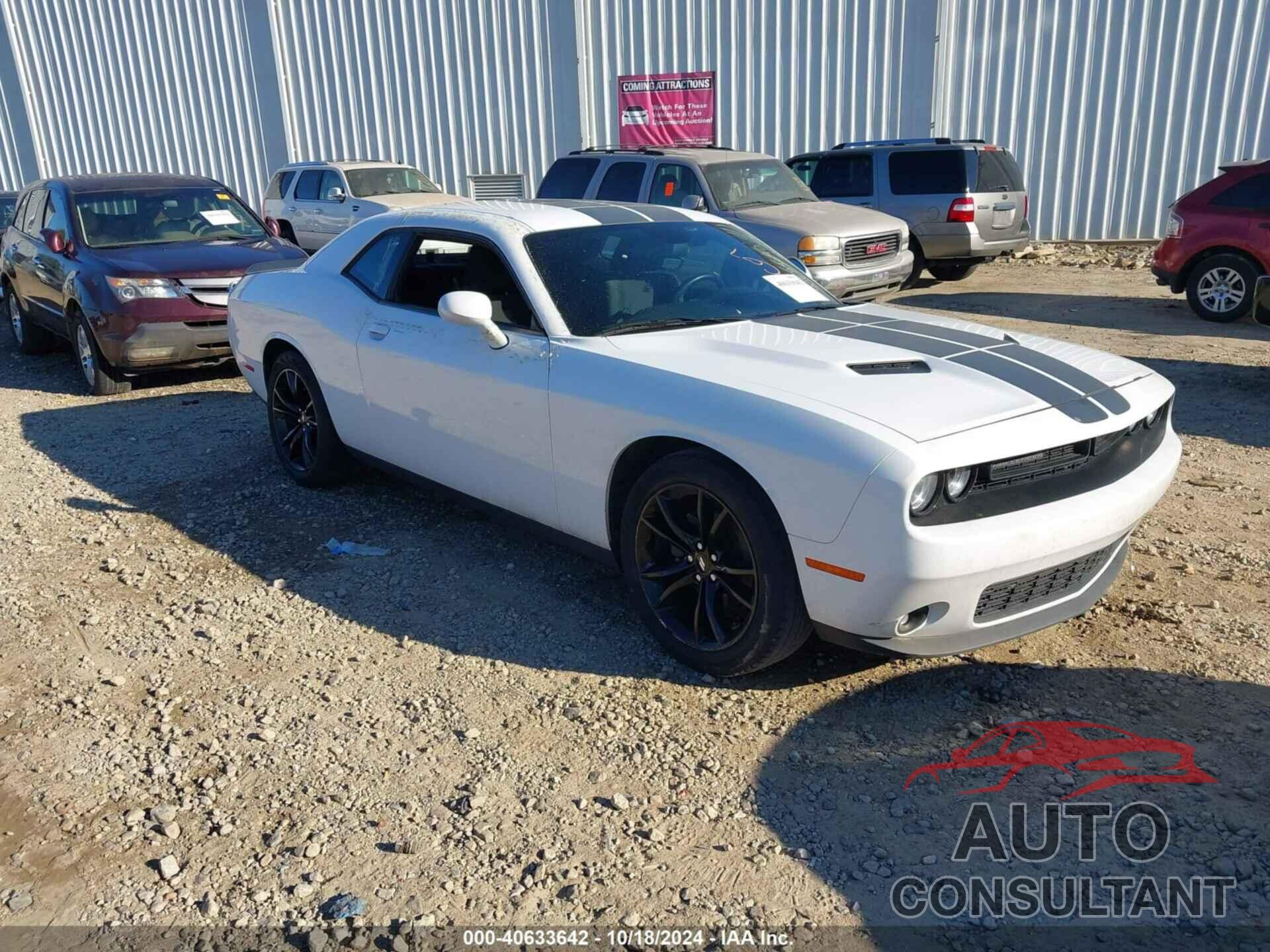 DODGE CHALLENGER 2017 - 2C3CDZAG0HH618254