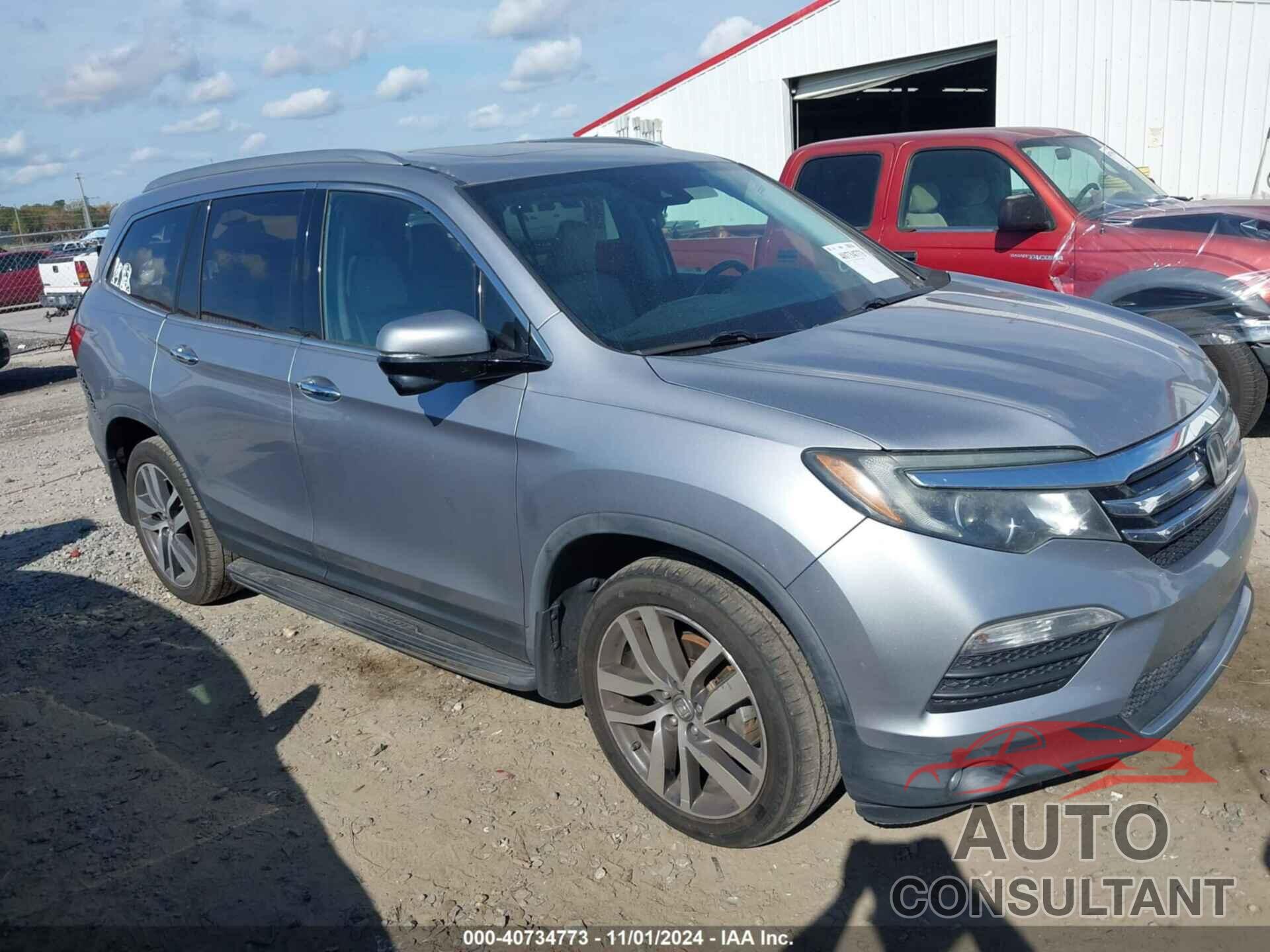 HONDA PILOT 2017 - 5FNYF6H9XHB084333