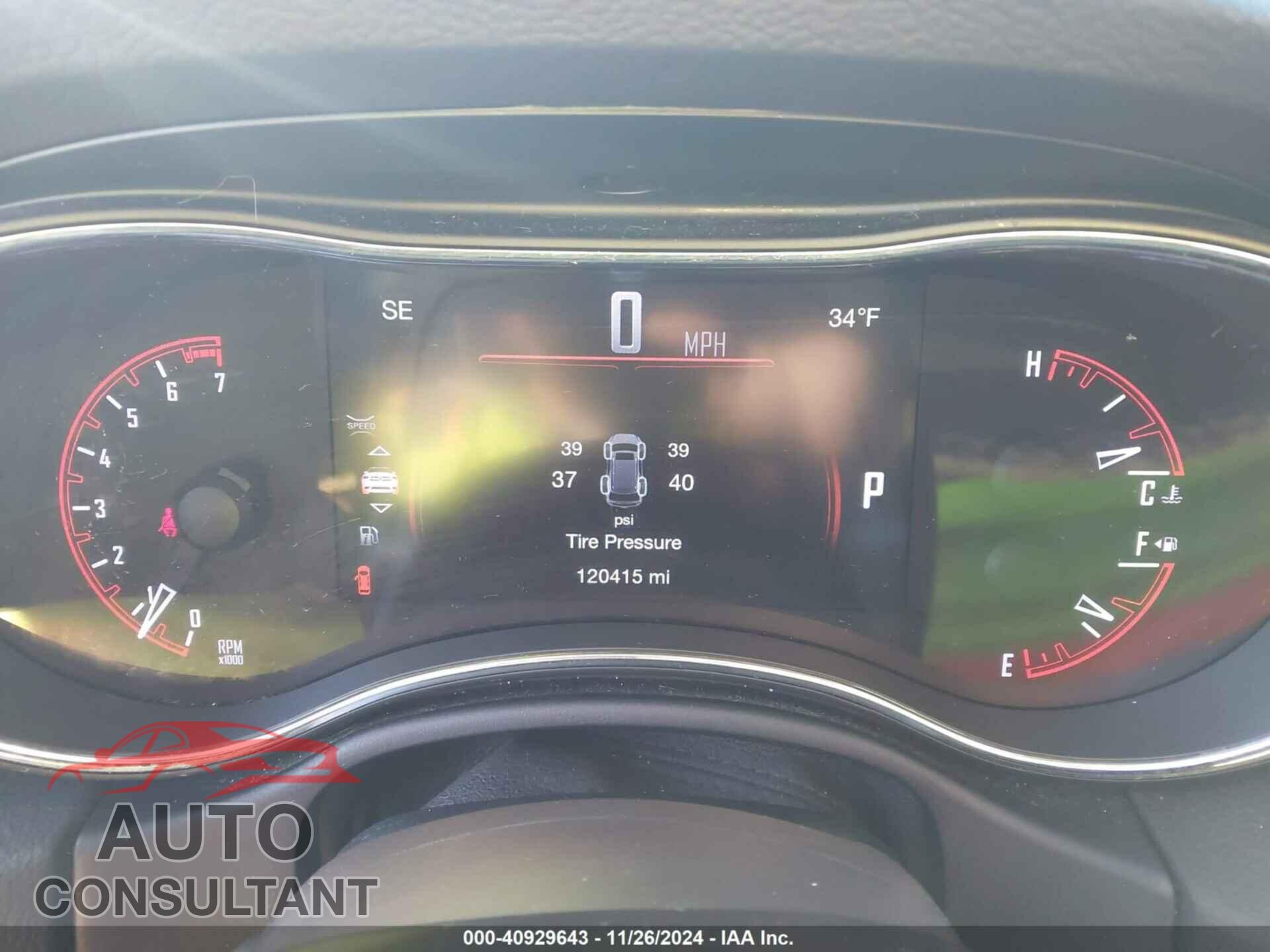 DODGE DURANGO 2017 - 1C4RDJDG8HC828056