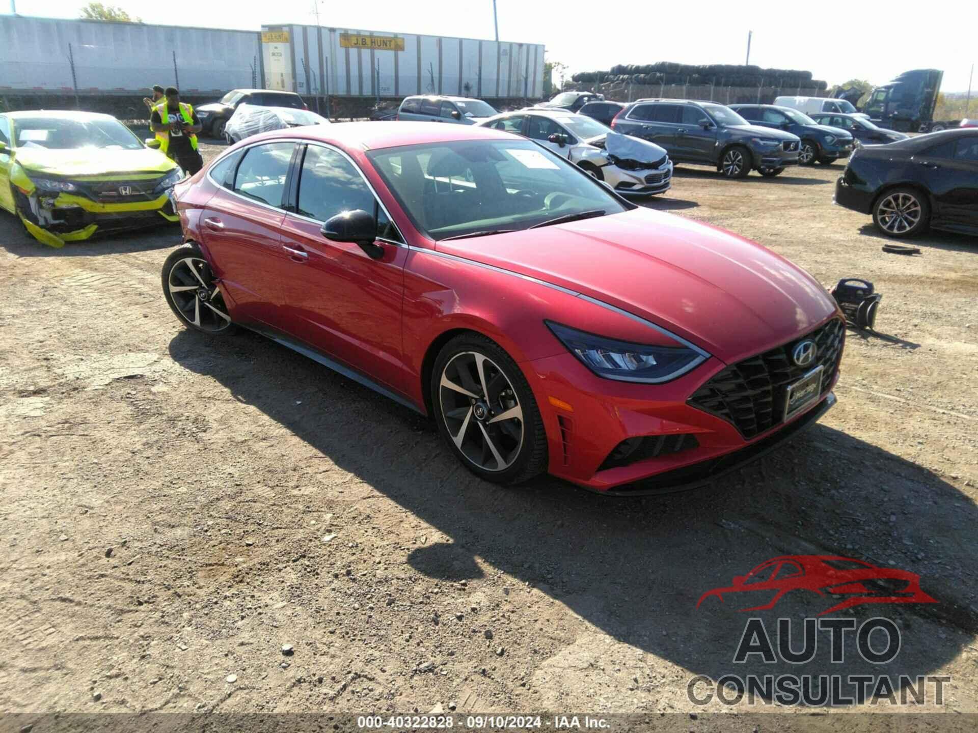 HYUNDAI SONATA 2021 - 5NPEJ4J27MH108313