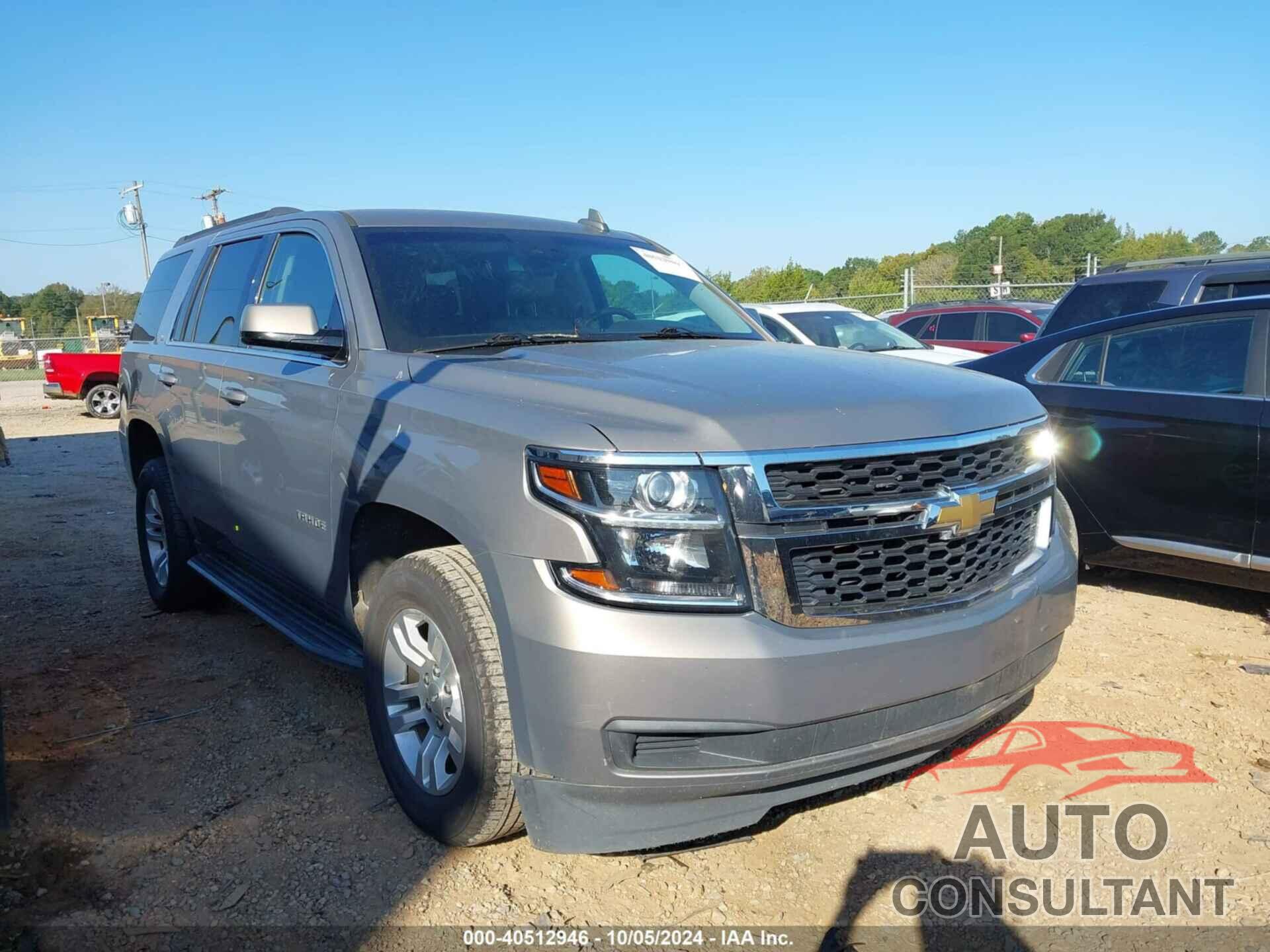 CHEVROLET TAHOE 2019 - 1GNSCBKCXKR403007