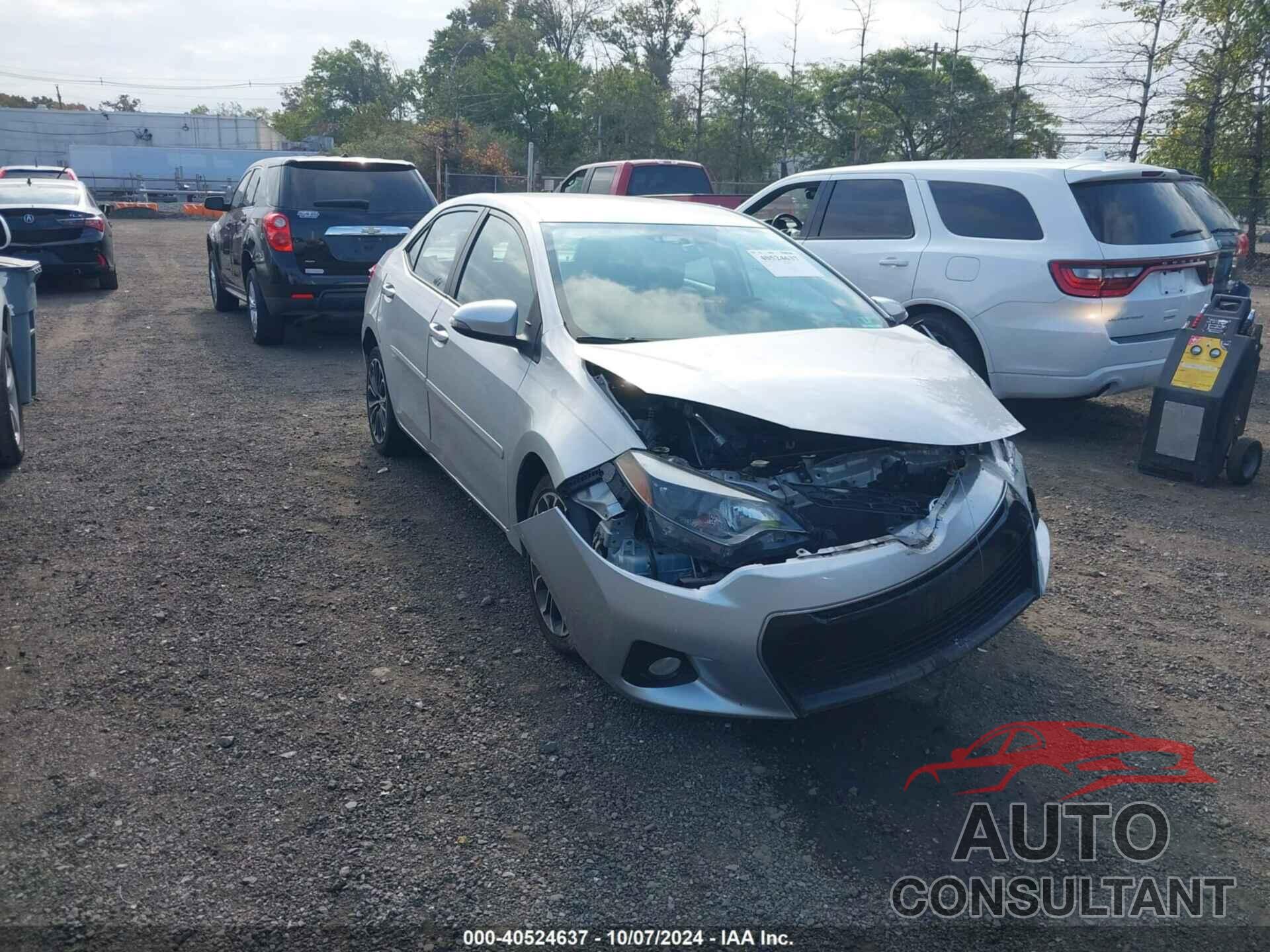 TOYOTA COROLLA 2016 - 2T1BURHEXGC557130
