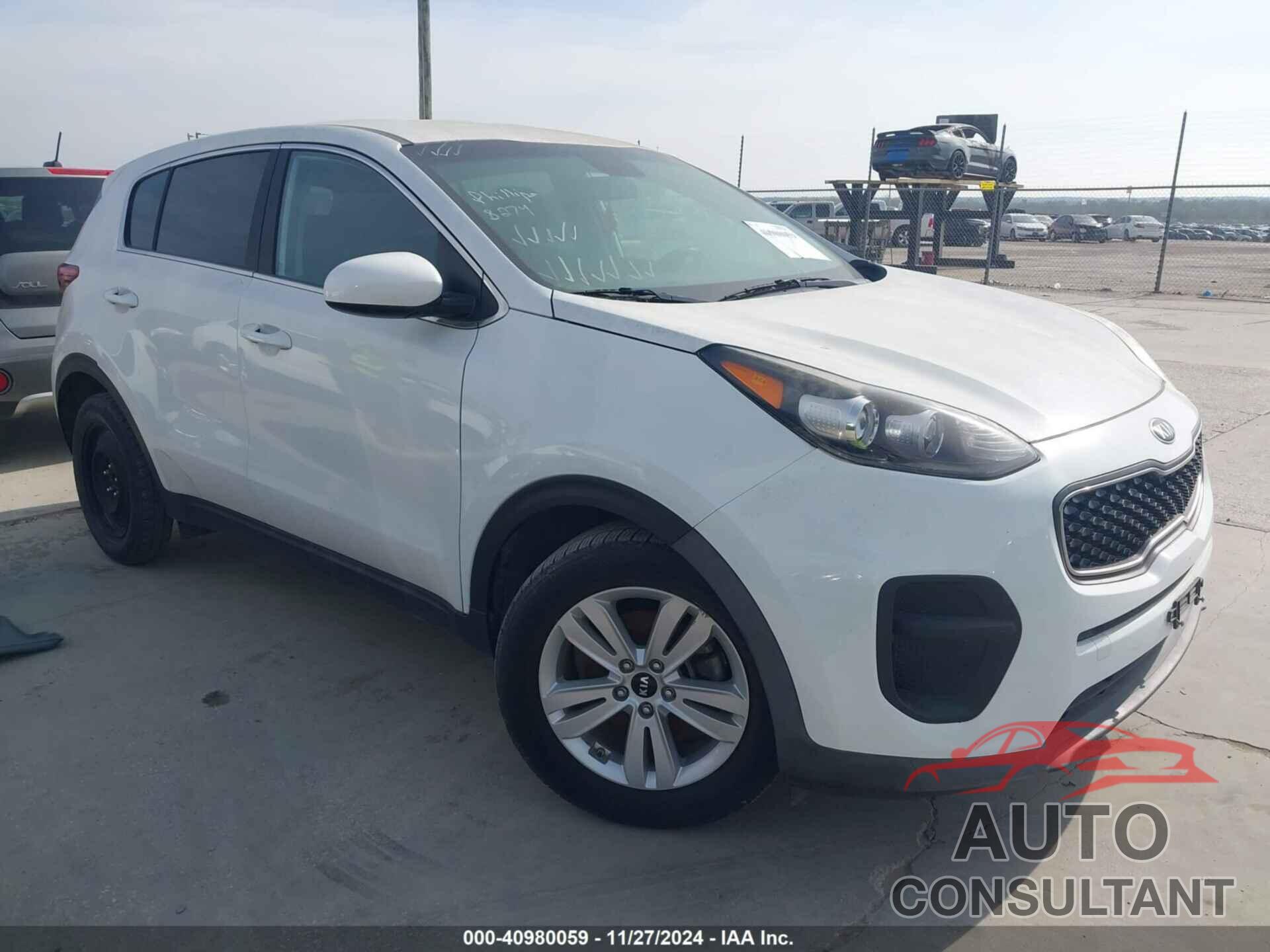 KIA SPORTAGE 2018 - KNDPM3AC6J7454694