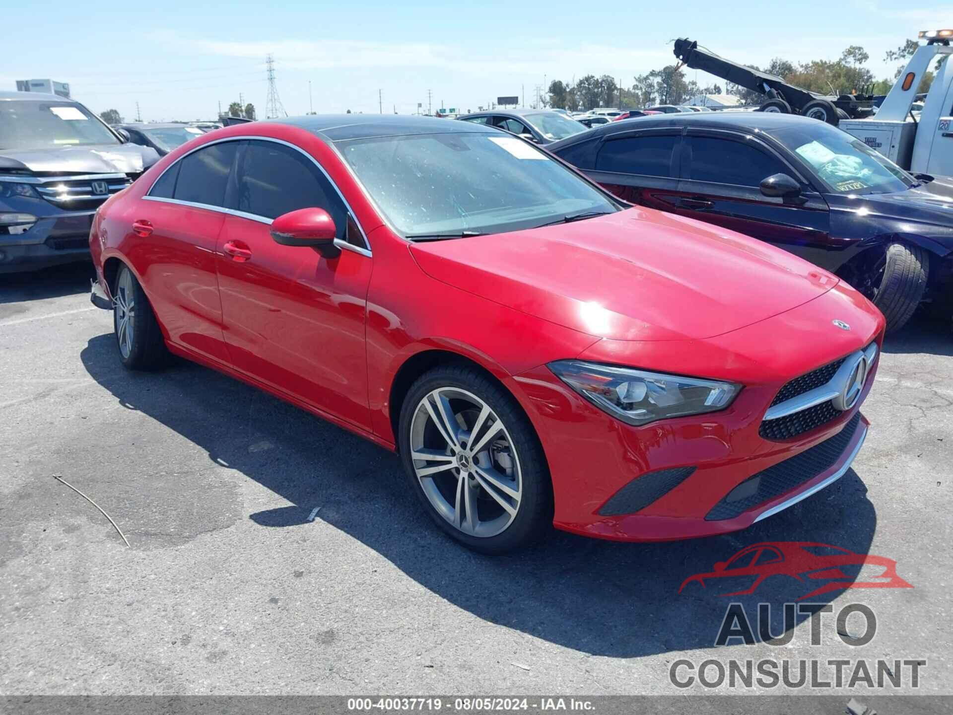 MERCEDES-BENZ CLA 250 2020 - WDD5J4HB8LN023457