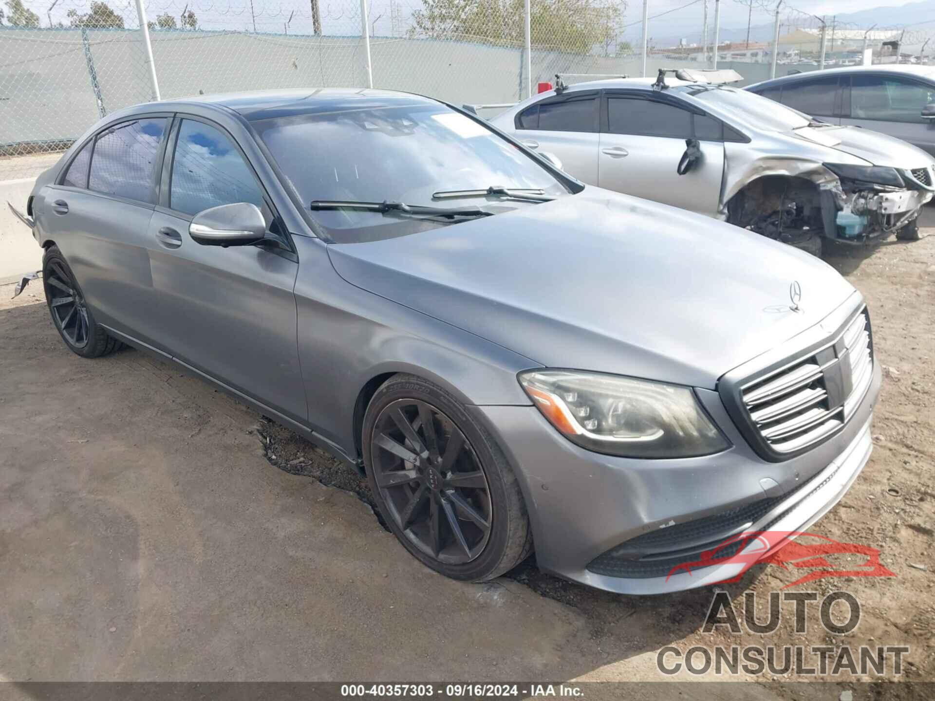 MERCEDES-BENZ S 450 2018 - WDDUG6GB6JA370278