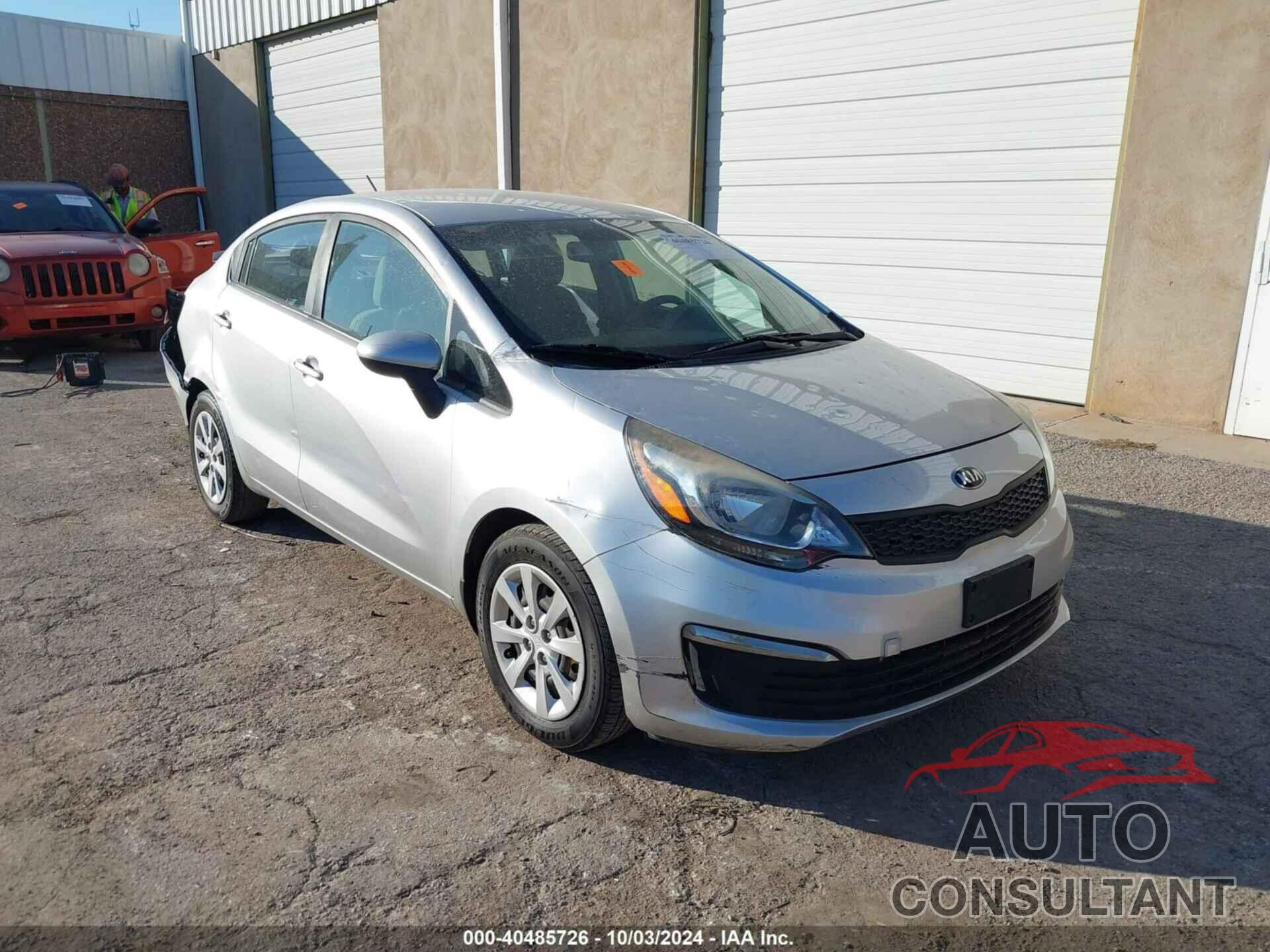 KIA RIO 2016 - KNADM4A33G6687629