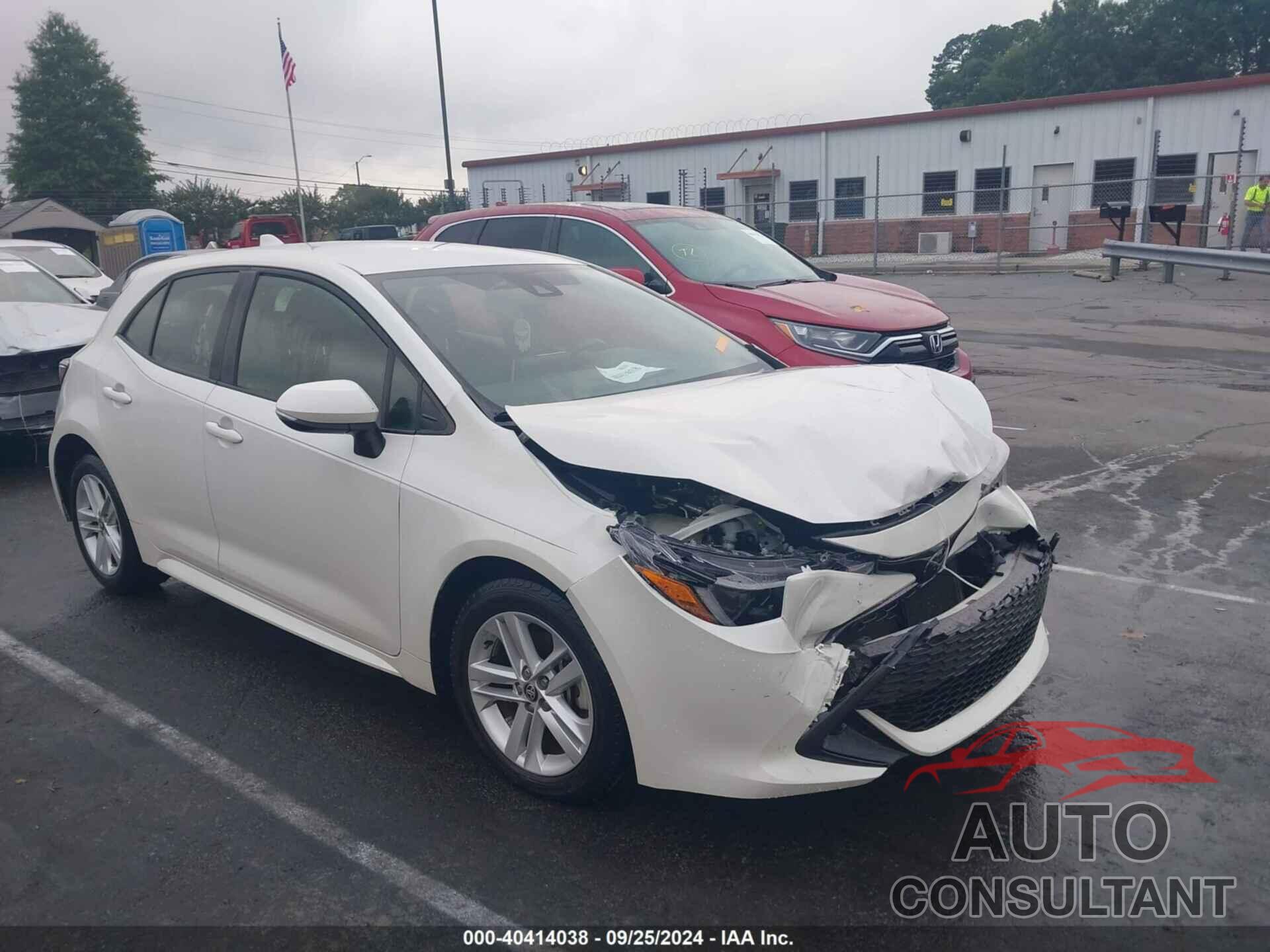 TOYOTA COROLLA 2019 - JTNK4RBE4K3020257