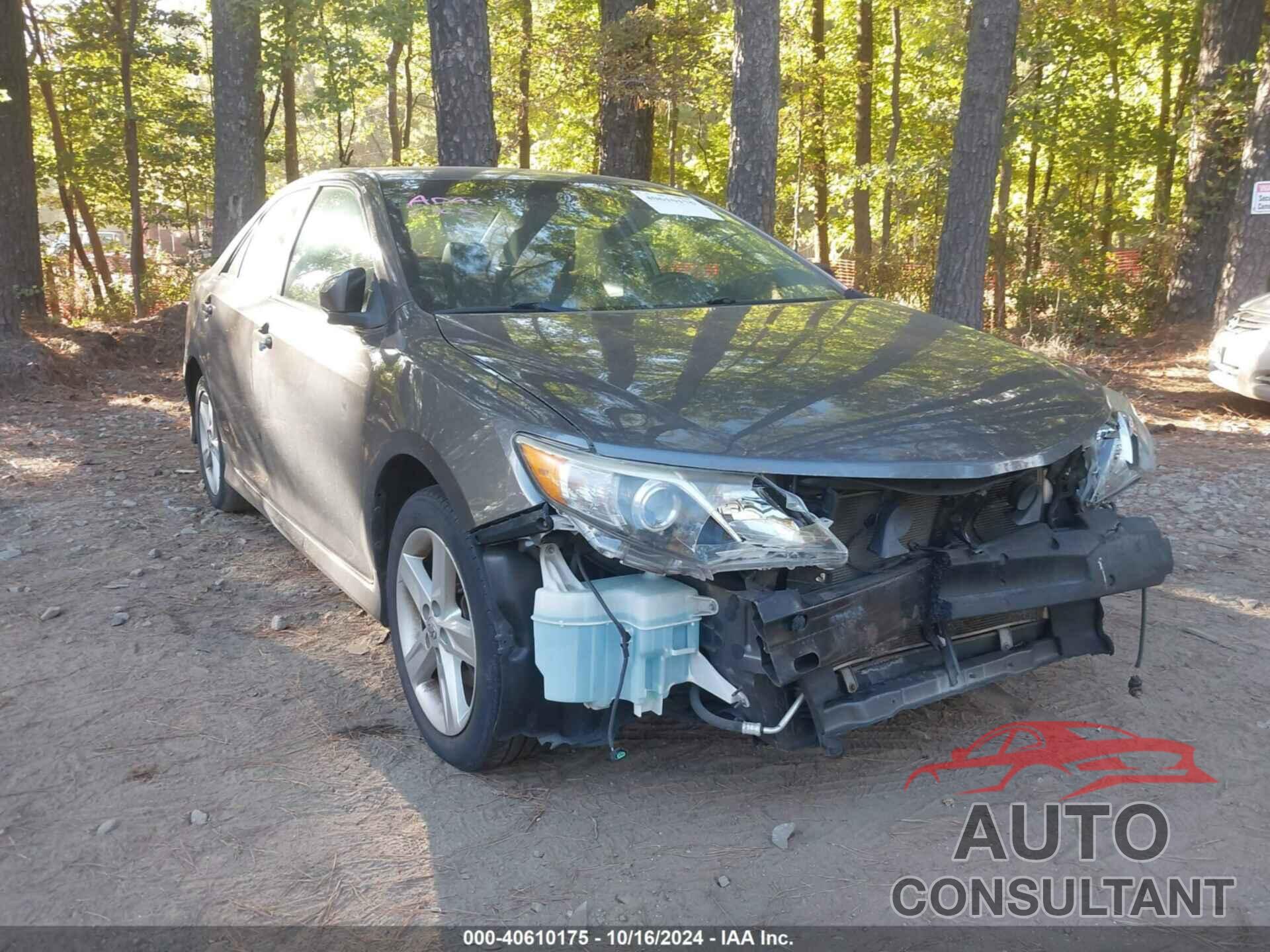 TOYOTA CAMRY 2013 - 4T1BF1FK2DU230011